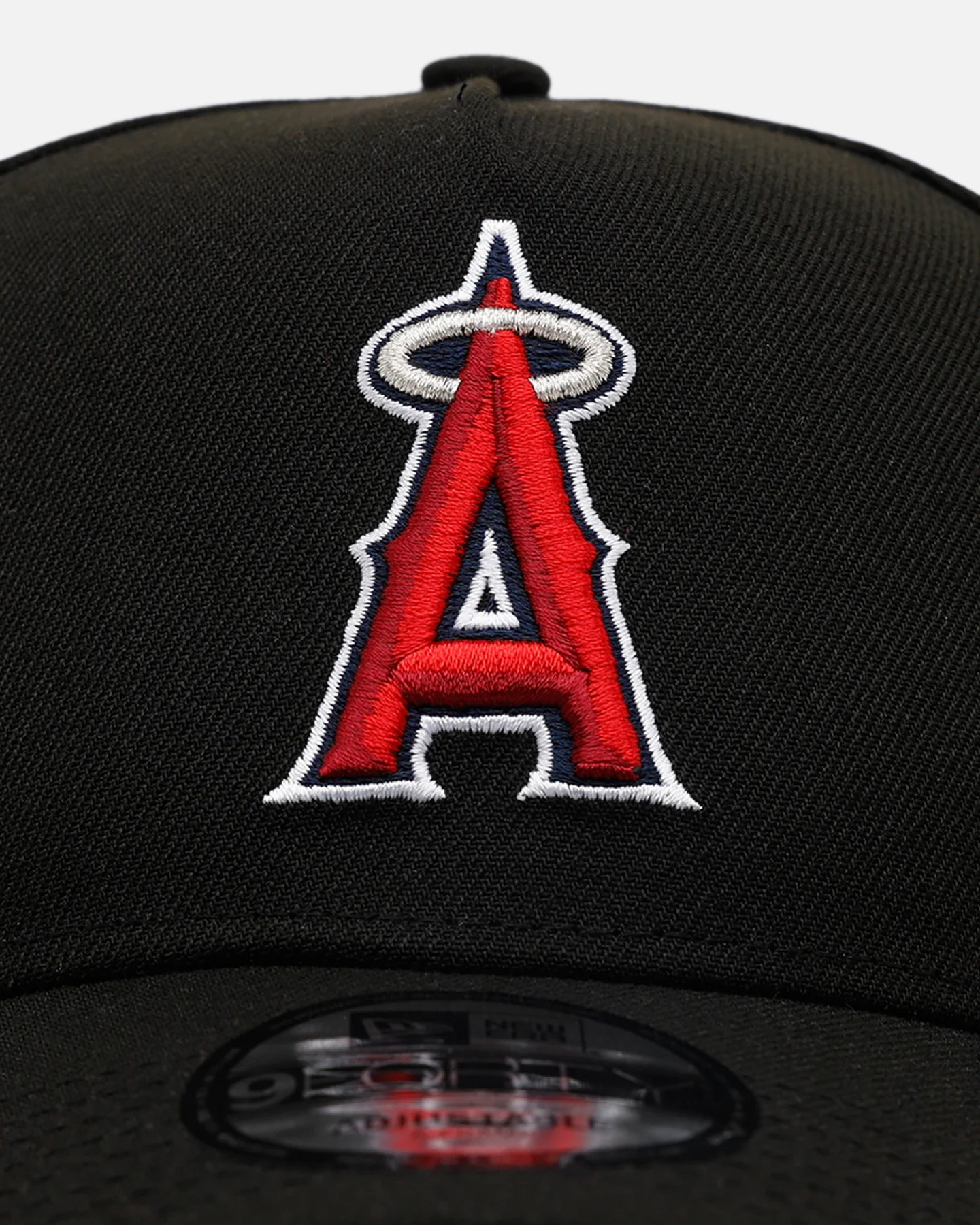 New Era Los Angeles Angels 'Black And Team Color' 9FORTY A-Frame Snapback Black/Official Team Color - Image 5