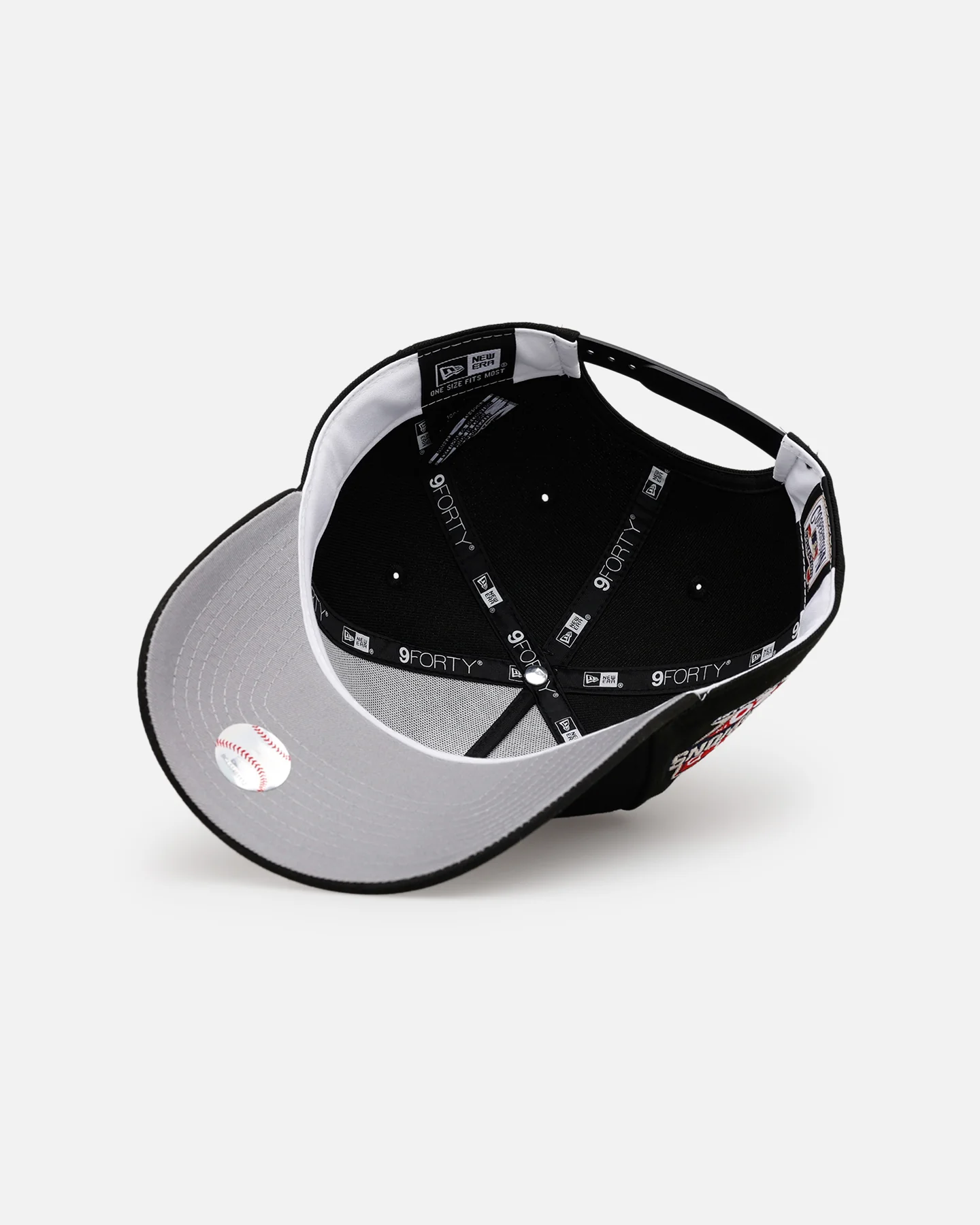 New Era Los Angeles Angels 'Black And Team Color' 9FORTY A-Frame Snapback Black/Official Team Color - Image 6