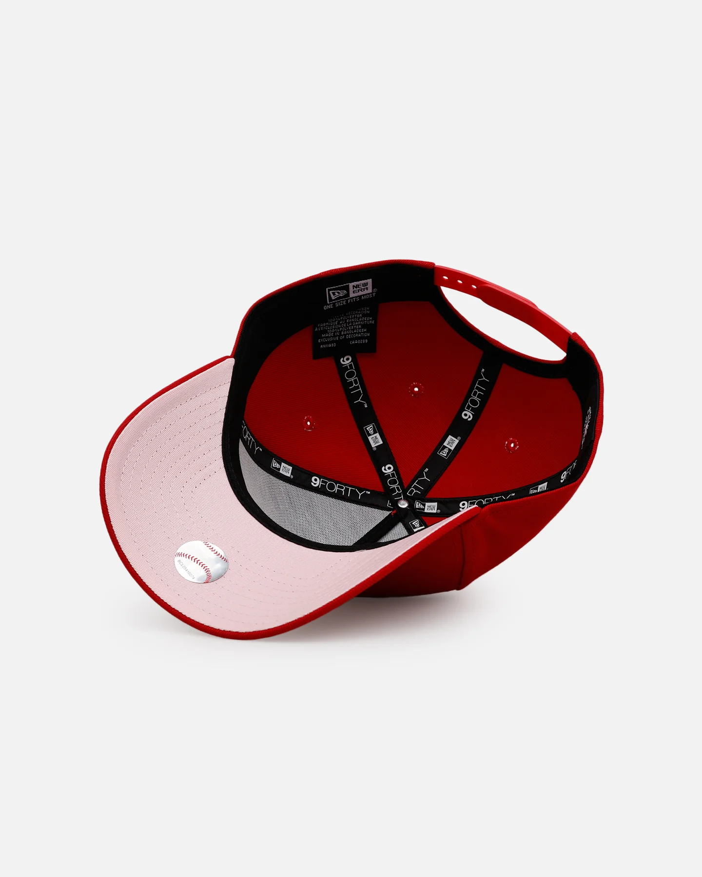 New Era Los Angeles Angels 'Cherry Blossoms' 9FORTY A-Frame Snapback Official Team Color - Image 6