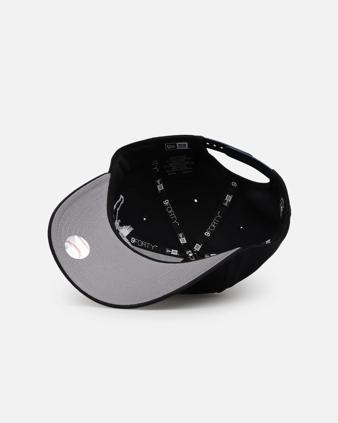 New Era Los Angeles Angels 'Cherub Official Team Color' 9FORTY A-Frame Snapback Navy - Image 6