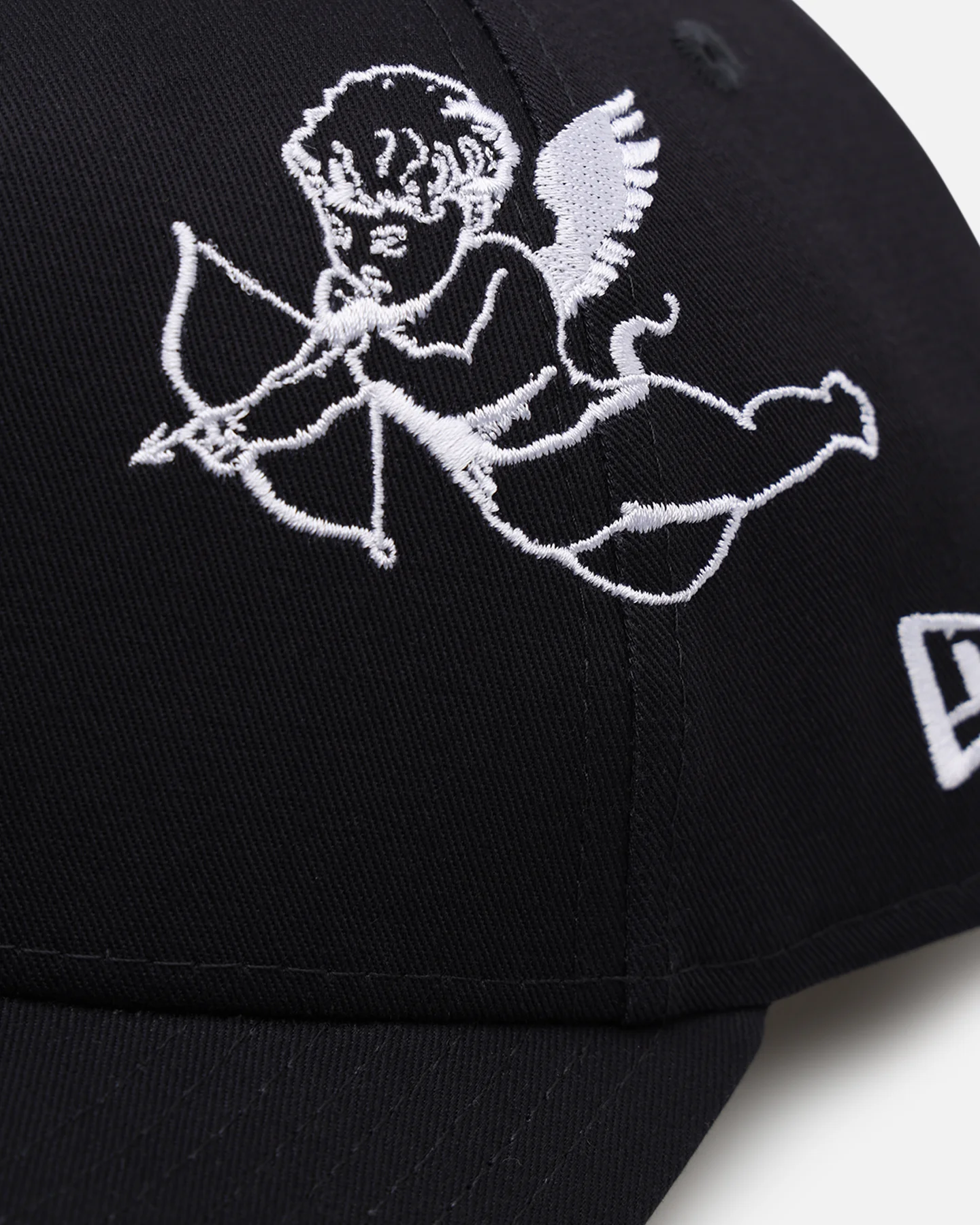 New Era Los Angeles Angels 'Cherub Official Team Color' 9FORTY A-Frame Snapback Navy - Image 7