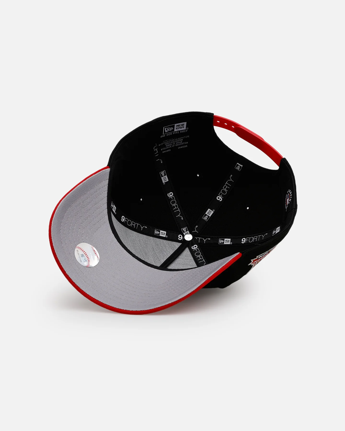 New Era Los Angeles Angels 'Metallic City Connect' 9FORTY A-Frame Snapback Official Team Color - Image 6