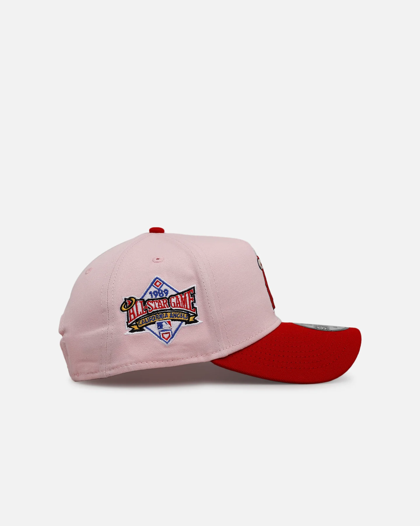 New Era Los Angeles Angels 'Pink Crown' 9FORTY A-Frame Snapback Pink - Image 3