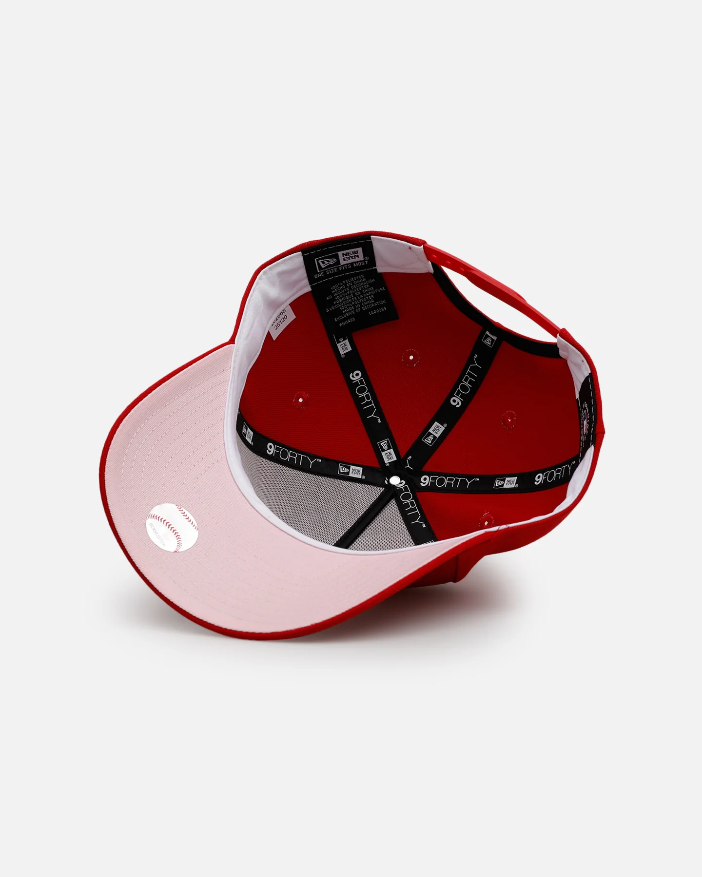 New Era Los Angeles Angels 'Team Color Hearts' 9FORTY A-Frame Snapback Official Team Color - Image 6