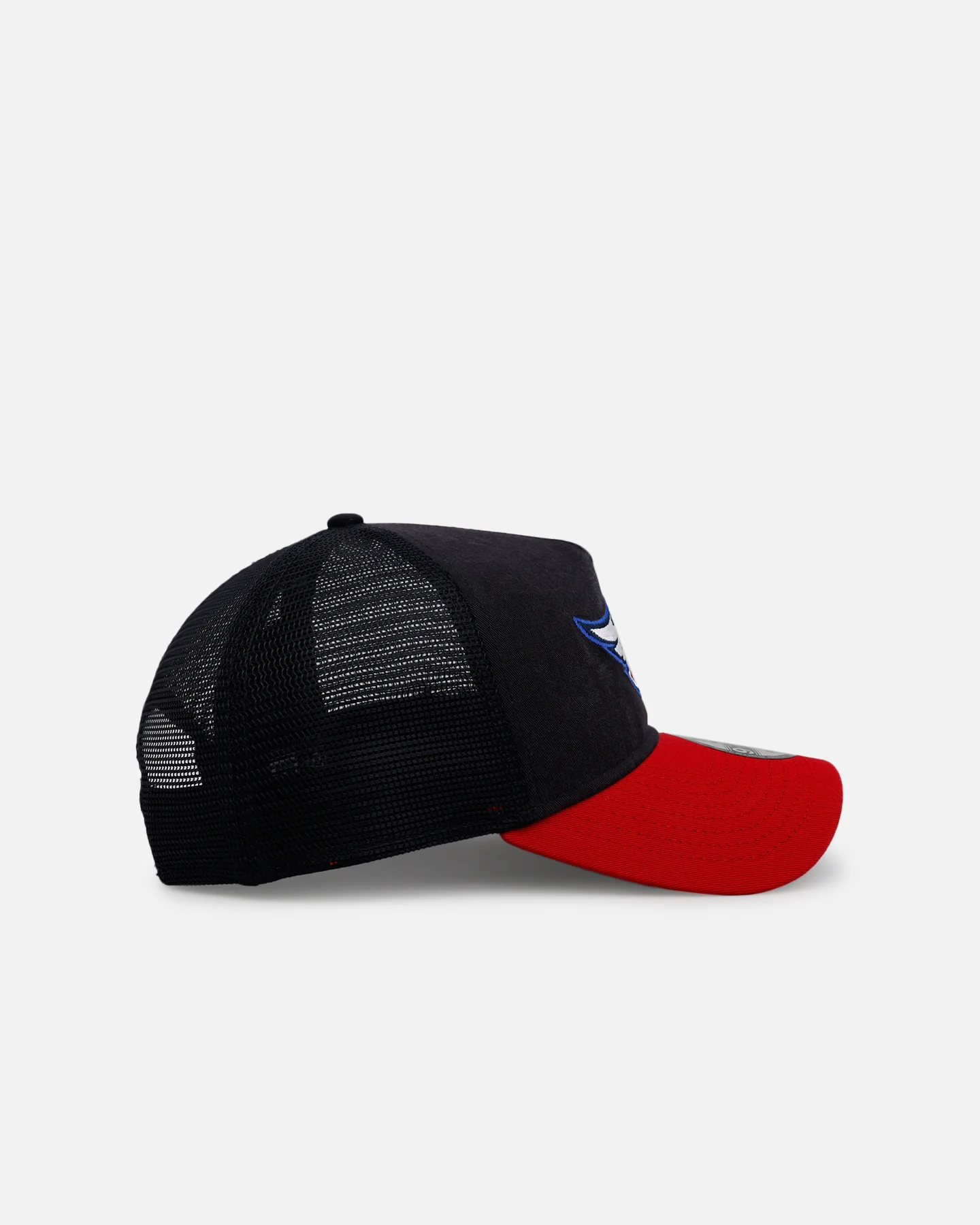 New Era Los Angeles Angels 'Washed Truckers' 9FORTY A-Frame Trucker Snapback Official Team Color - Image 3