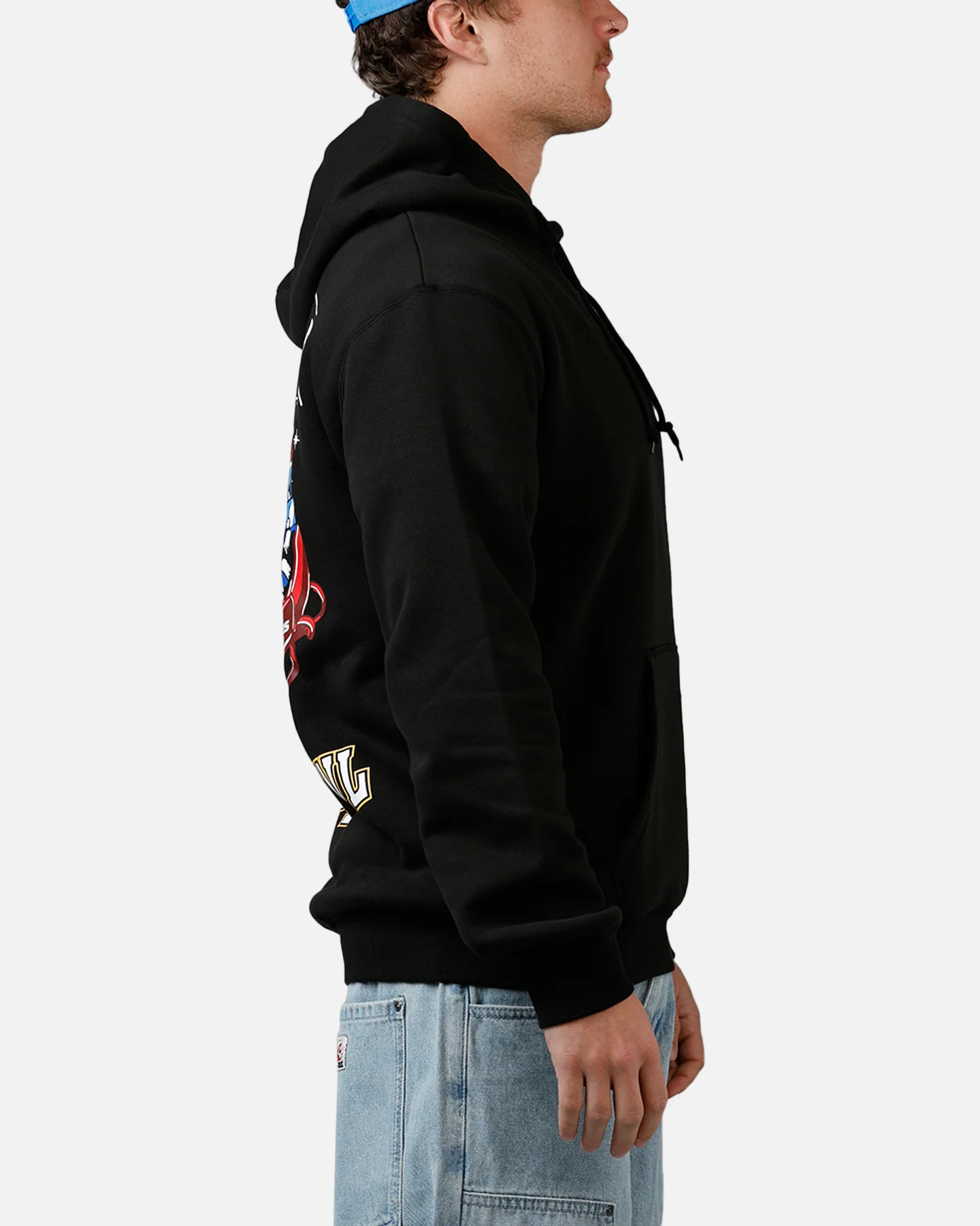 New Era Los Angeles Chargers All I Want For Christmas Hoodie Black - Image 4