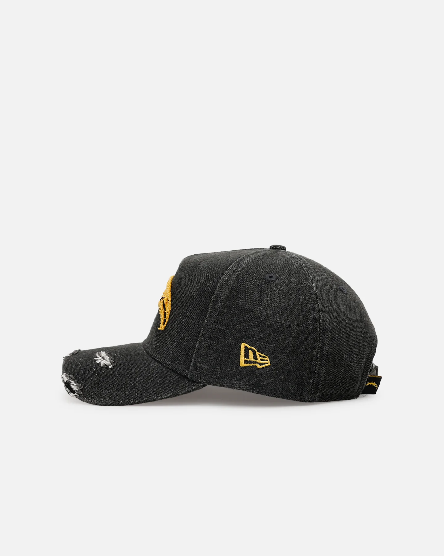New Era Los Angeles Chargers 'Denim 2.0' 9FORTY A-Frame Strapback Black - Image 4