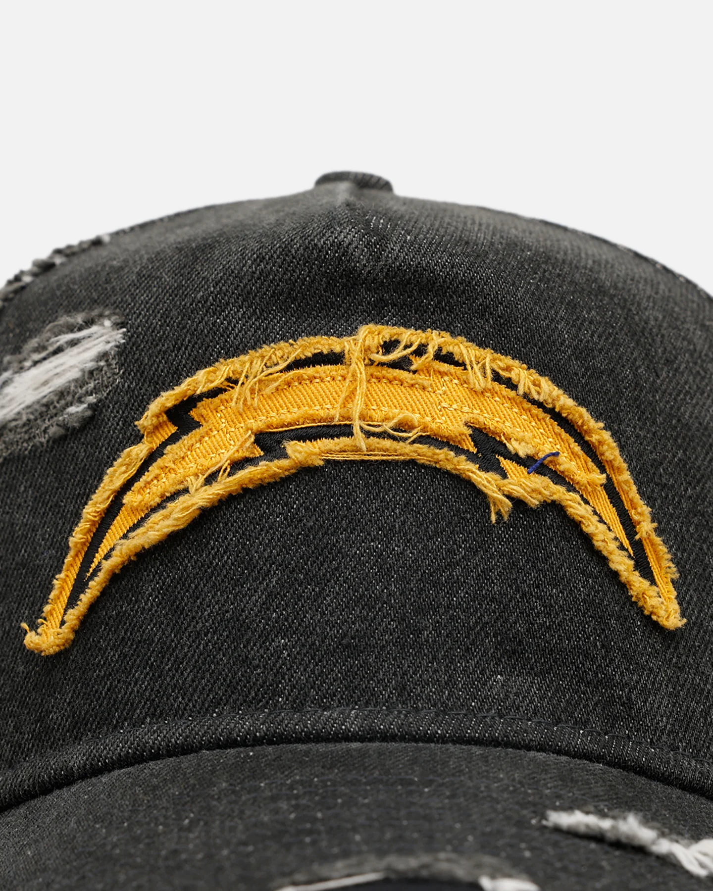 New Era Los Angeles Chargers 'Denim 2.0' 9FORTY A-Frame Strapback Black - Image 5
