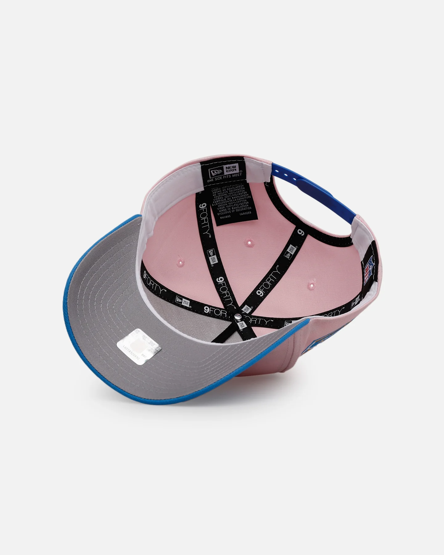 New Era Los Angeles Chargers 'Pink Crown' 9FORTY A-Frame Snapback Pink - Image 6