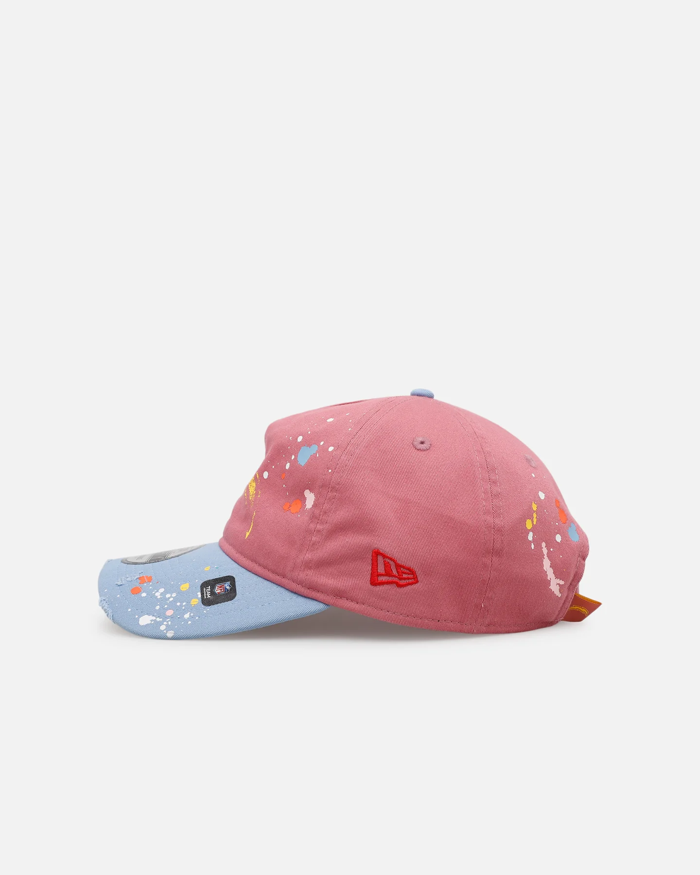 New Era Los Angeles Chargers 'Seasoned' 9FORTY A-Frame Strapback Pink/Blue - Image 4