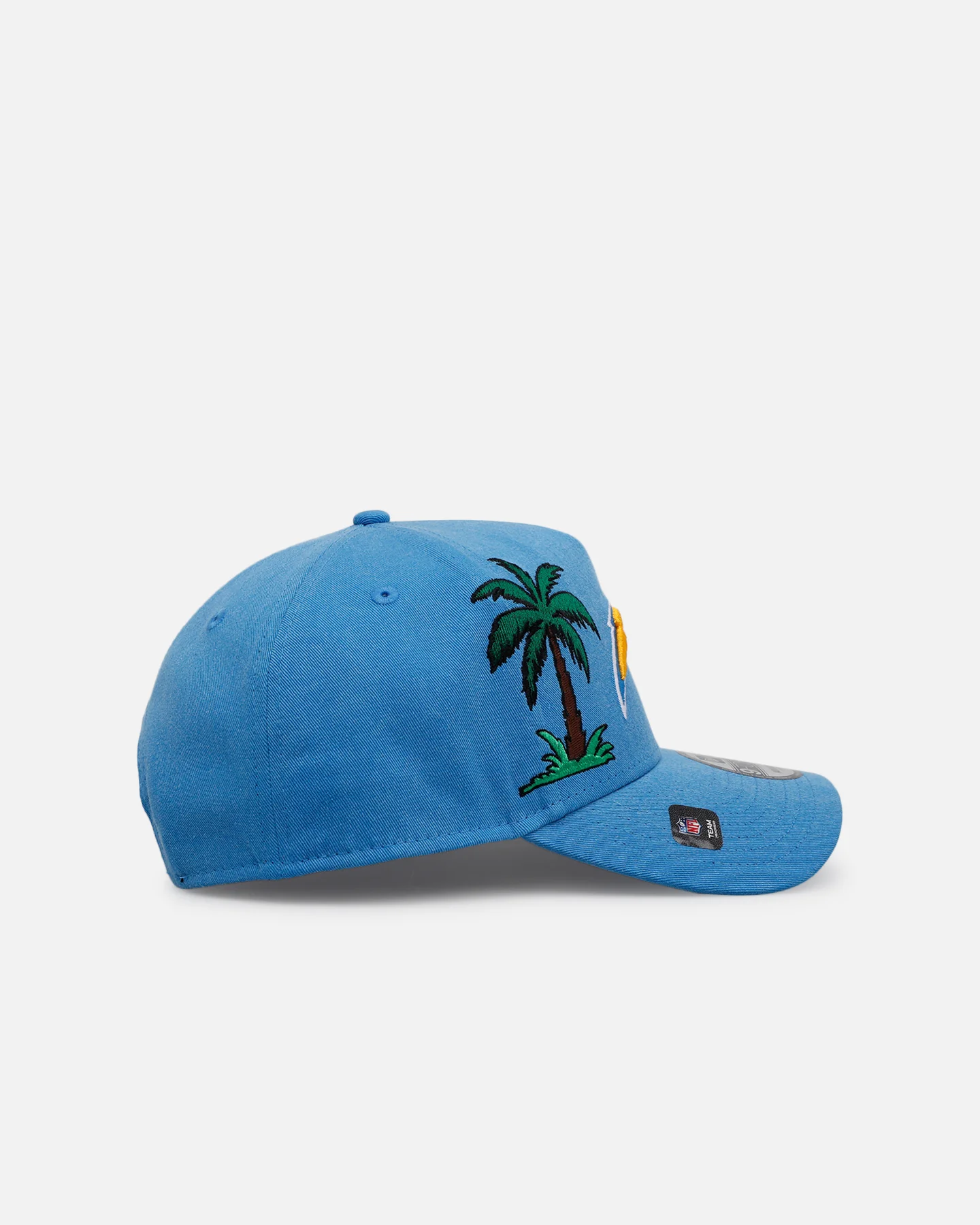 New Era Los Angeles Chargers 'Palm Trees' 9FORTY A-Frame Snapback Official Team Color - Image 3