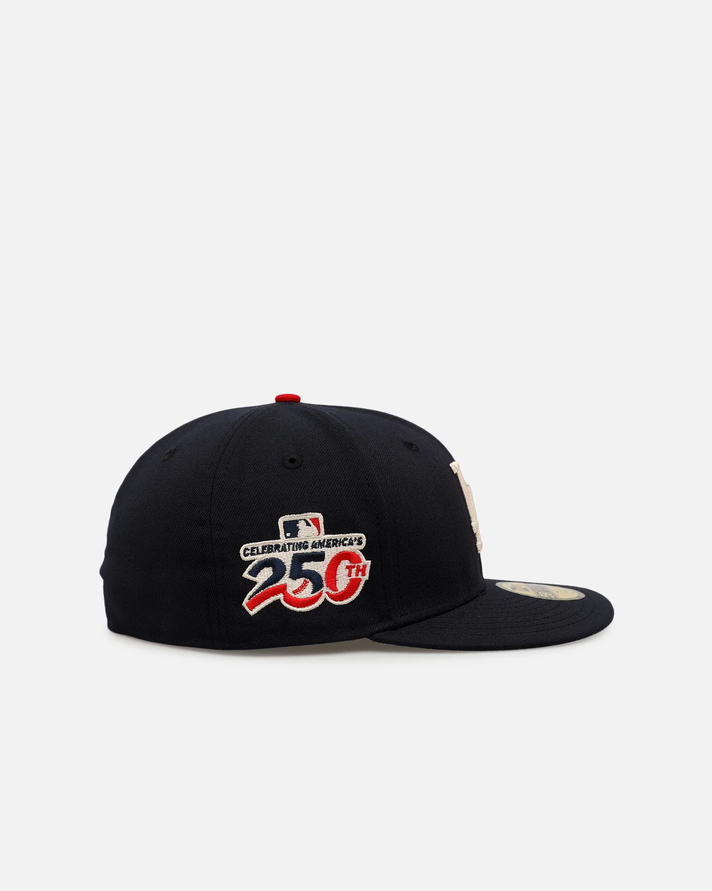 New Era Los Angeles Dodgers '250th Anniversary Side Patch' 59FIFTY Fitted Navy - Image 3