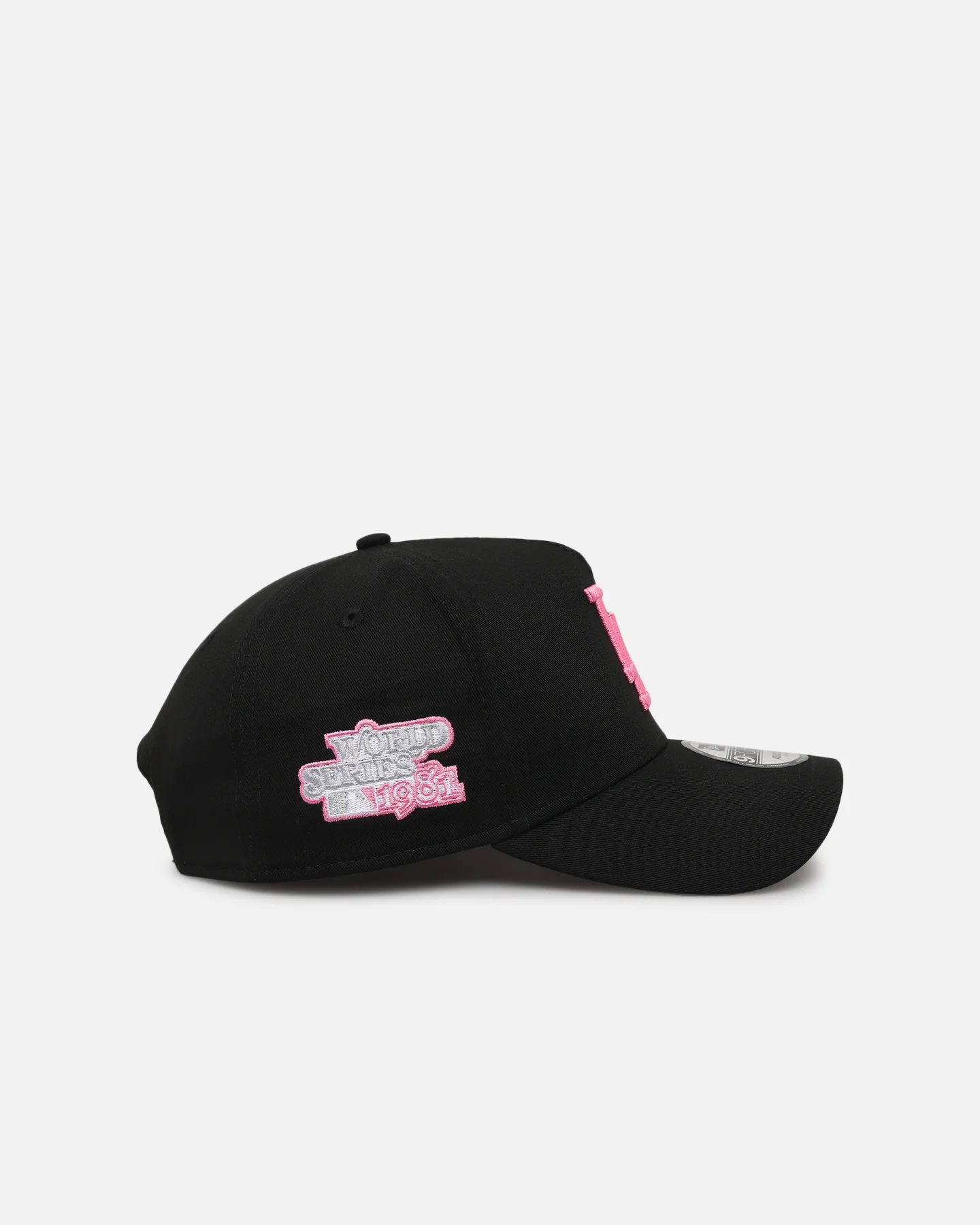New Era Los Angeles Dodgers 'Black Pink' 9FORTY A-Frame Snapback Black/Pink - Image 3