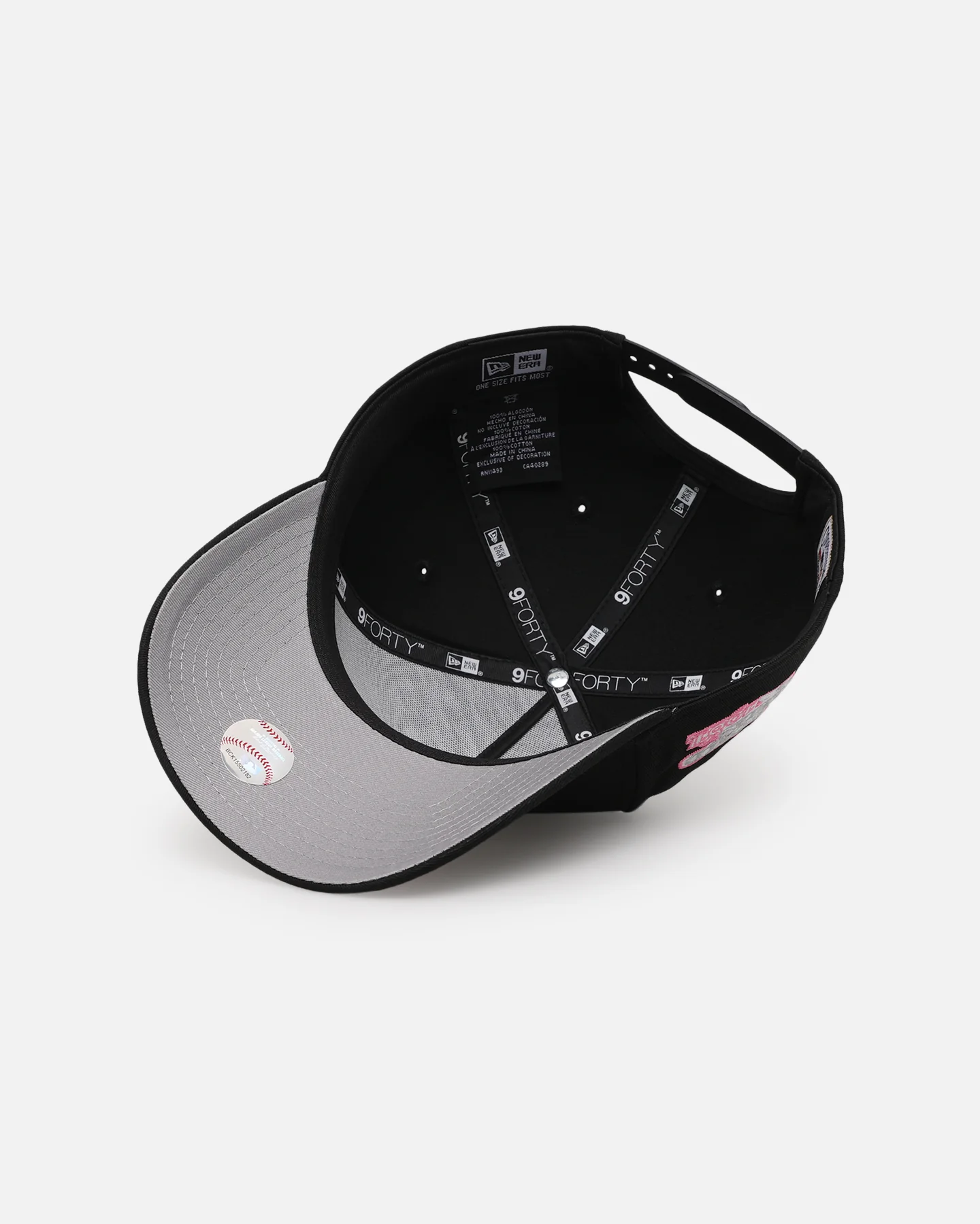 New Era Los Angeles Dodgers 'Black Pink' 9FORTY A-Frame Snapback Black/Pink - Image 6