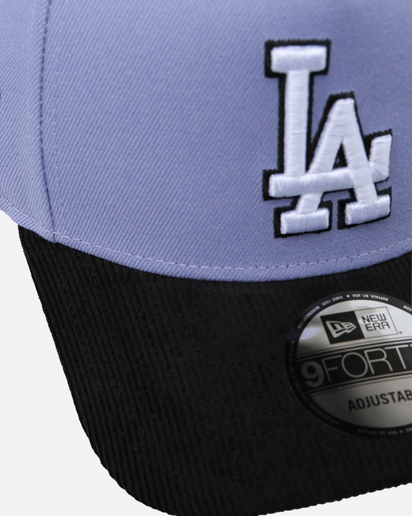 New Era Los Angeles Dodgers 9FORTY A-Frame Snapback Lavender/Black - Image 2