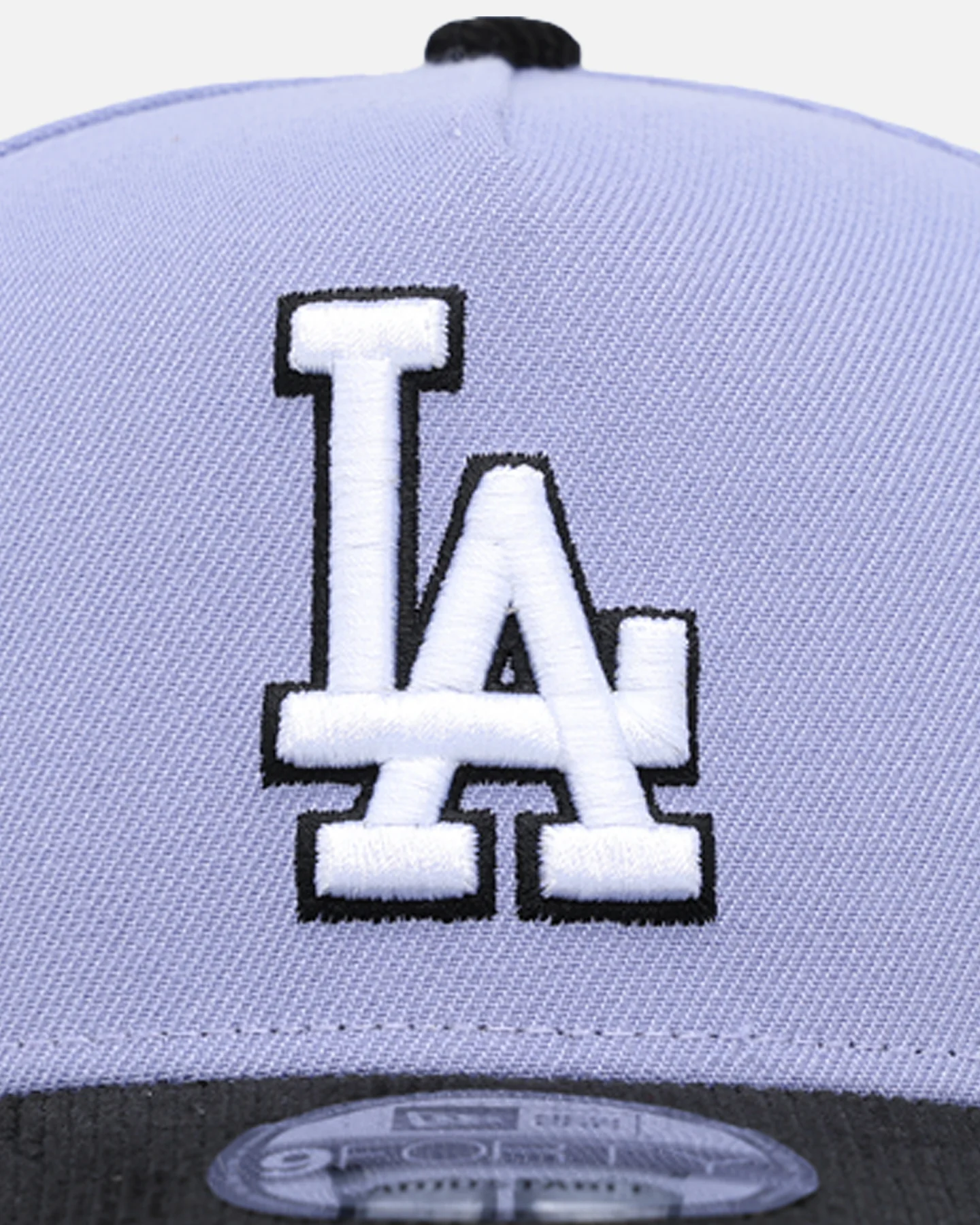 New Era Los Angeles Dodgers 9FORTY A-Frame Snapback Lavender/Black - Image 6