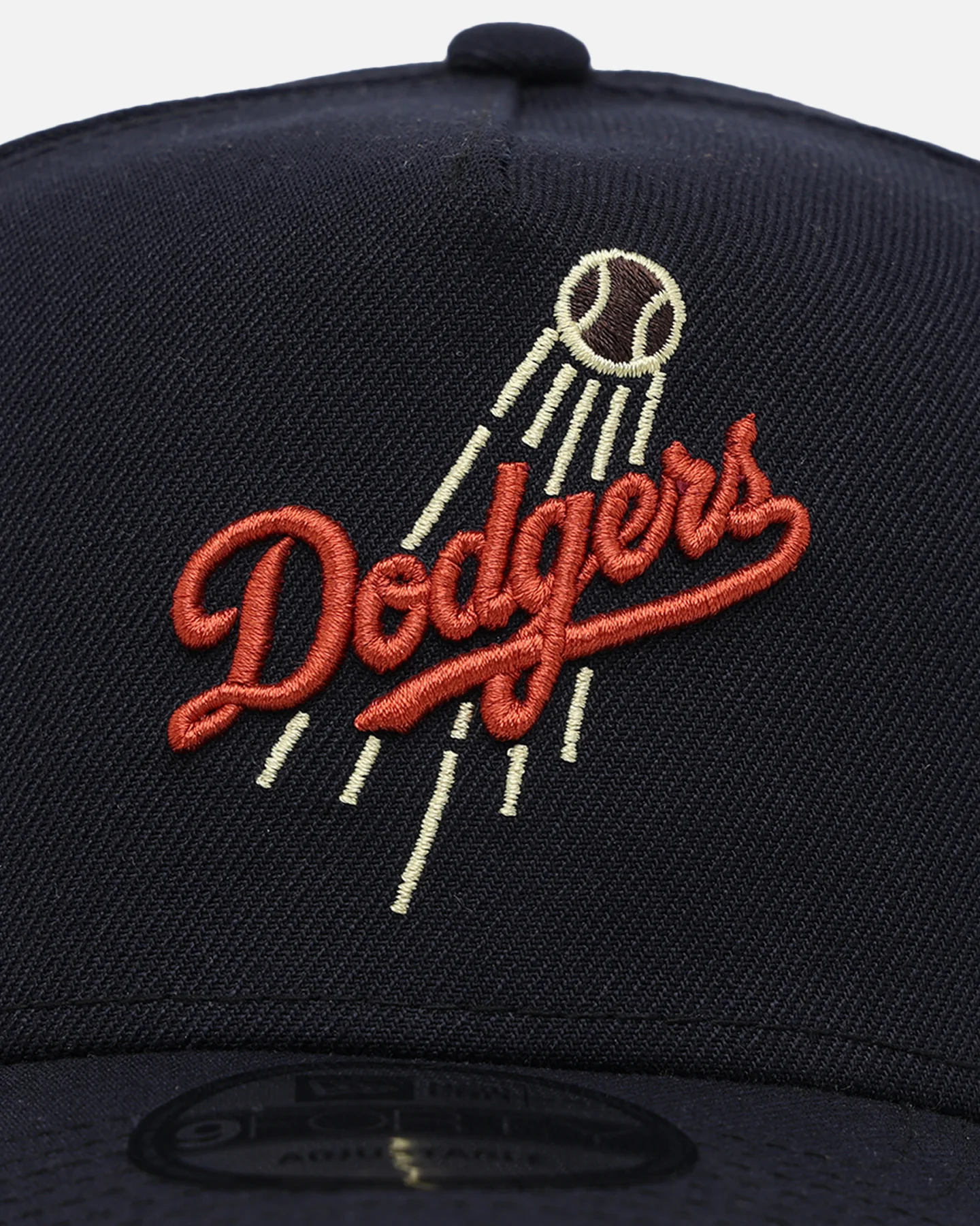 New Era Los Angeles Dodgers 9FORTY A-Frame Snapback Navy - Image 5