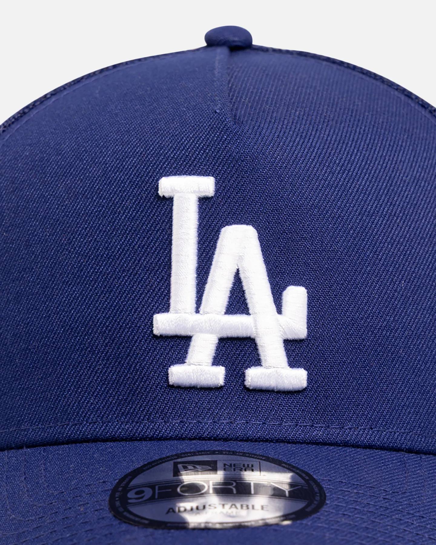 New Era Los Angeles Dodgers 9FORTY A-Frame Trucker Snapback Dark Blue - Image 5