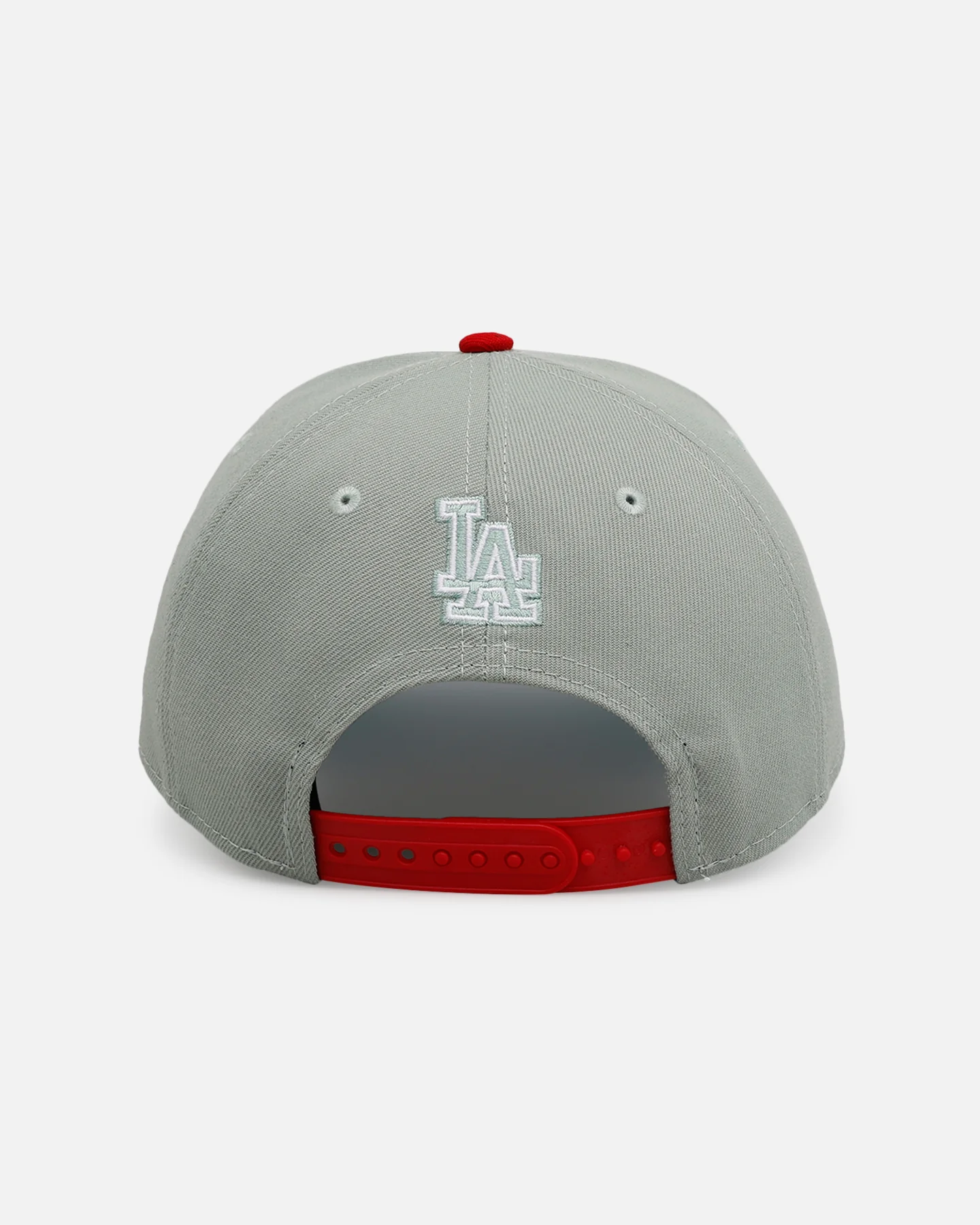 New Era Los Angeles Dodgers 'All I Want For Christmas' 9FORTY A-Frame Snapback Green/Red - Image 2