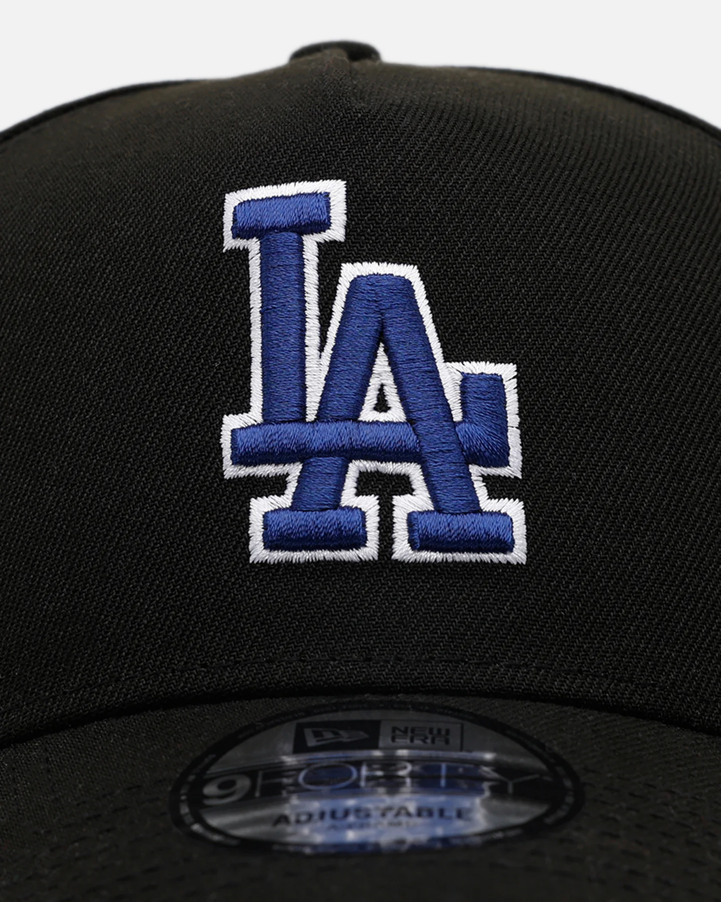 New Era Los Angeles Dodgers 'Black And Team Color' 9FORTY A-Frame Snapback Black/Official Team Color - Image 5