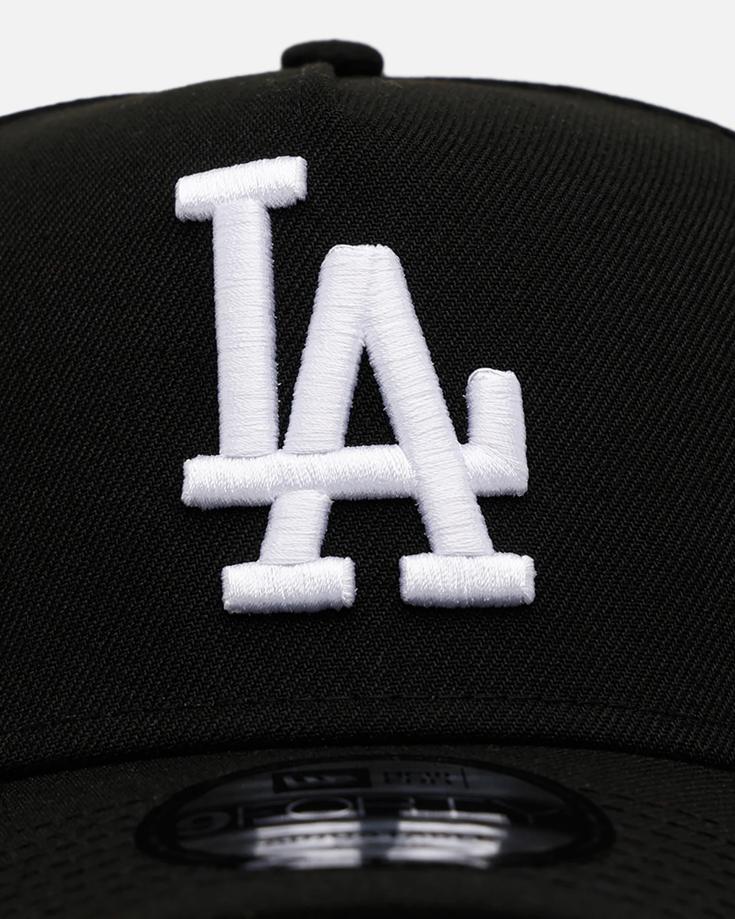 New Era Los Angeles Dodgers 'Black And White' 9FORTY A-Frame Snapback Black/White - Image 5