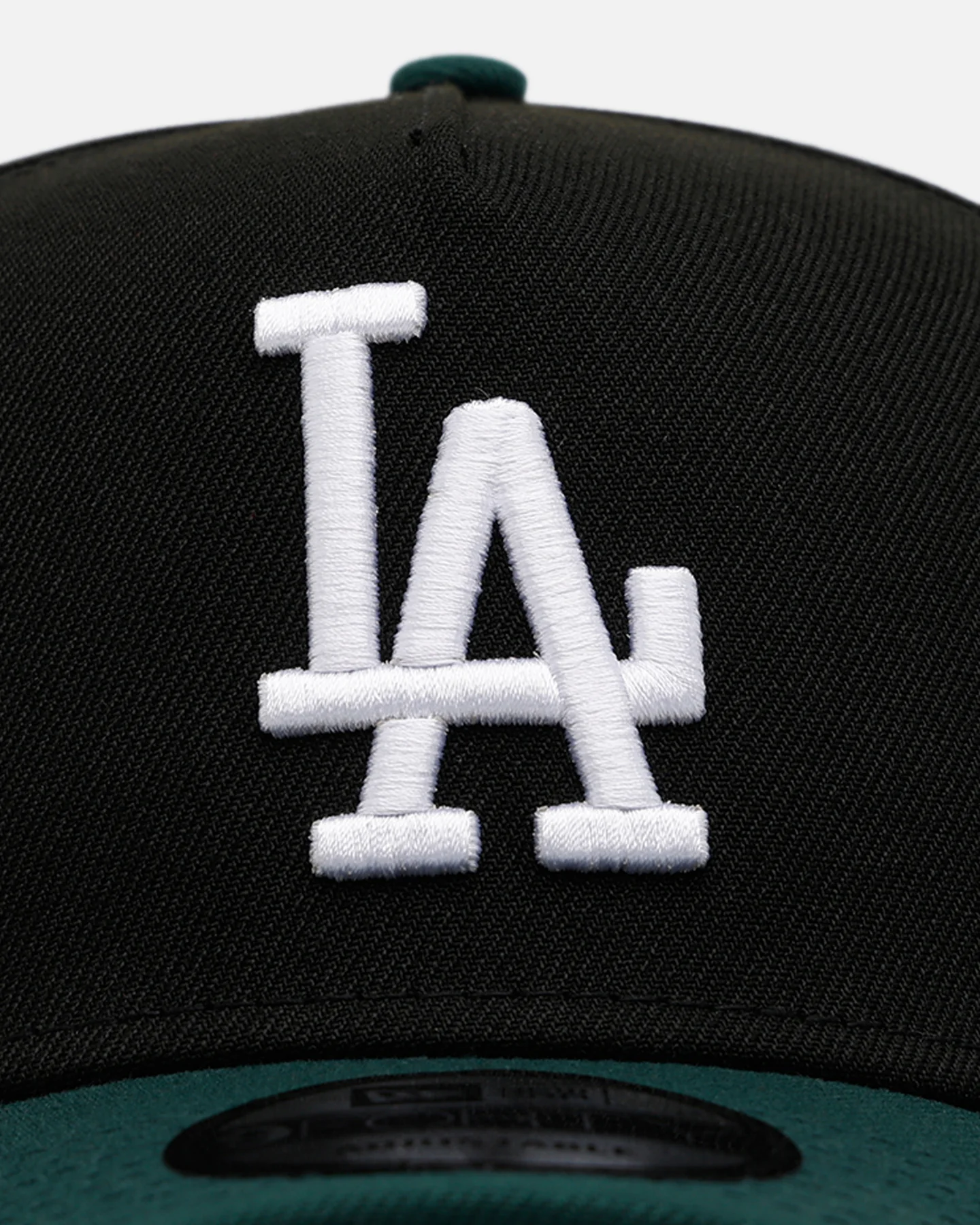 New Era Los Angeles Dodgers 'Black Dark Green' 9FORTY A-Frame Snapback Black/Dark Green - Image 5