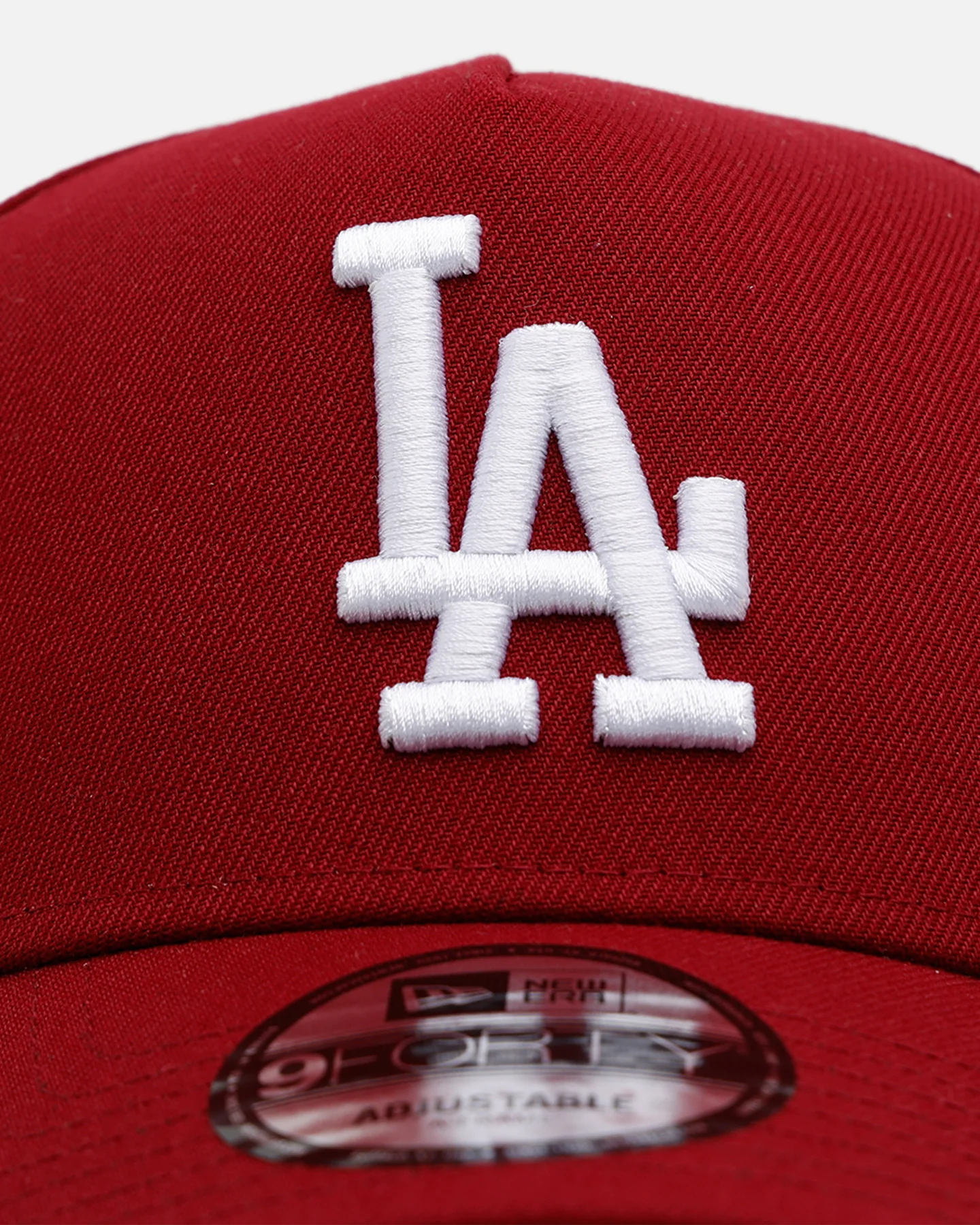 New Era Los Angeles Dodgers 'Candy Apple' 9FORTY A-Frame Snapback Cardinal - Image 5