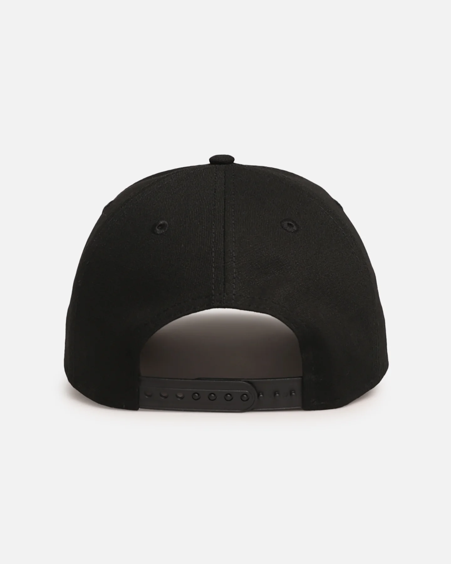 New Era Los Angeles Dodgers 'Canvas Leather' 9FORTY A-Frame Snapback Black - Image 2