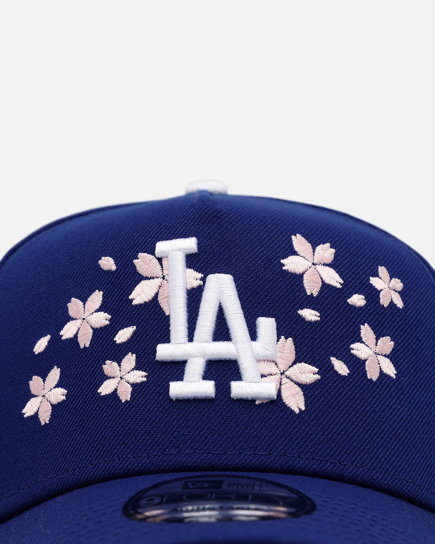 New Era Los Angeles Dodgers 'Cherry Blossoms' 9FORTY A-Frame Snapback Official Team Color - Image 5