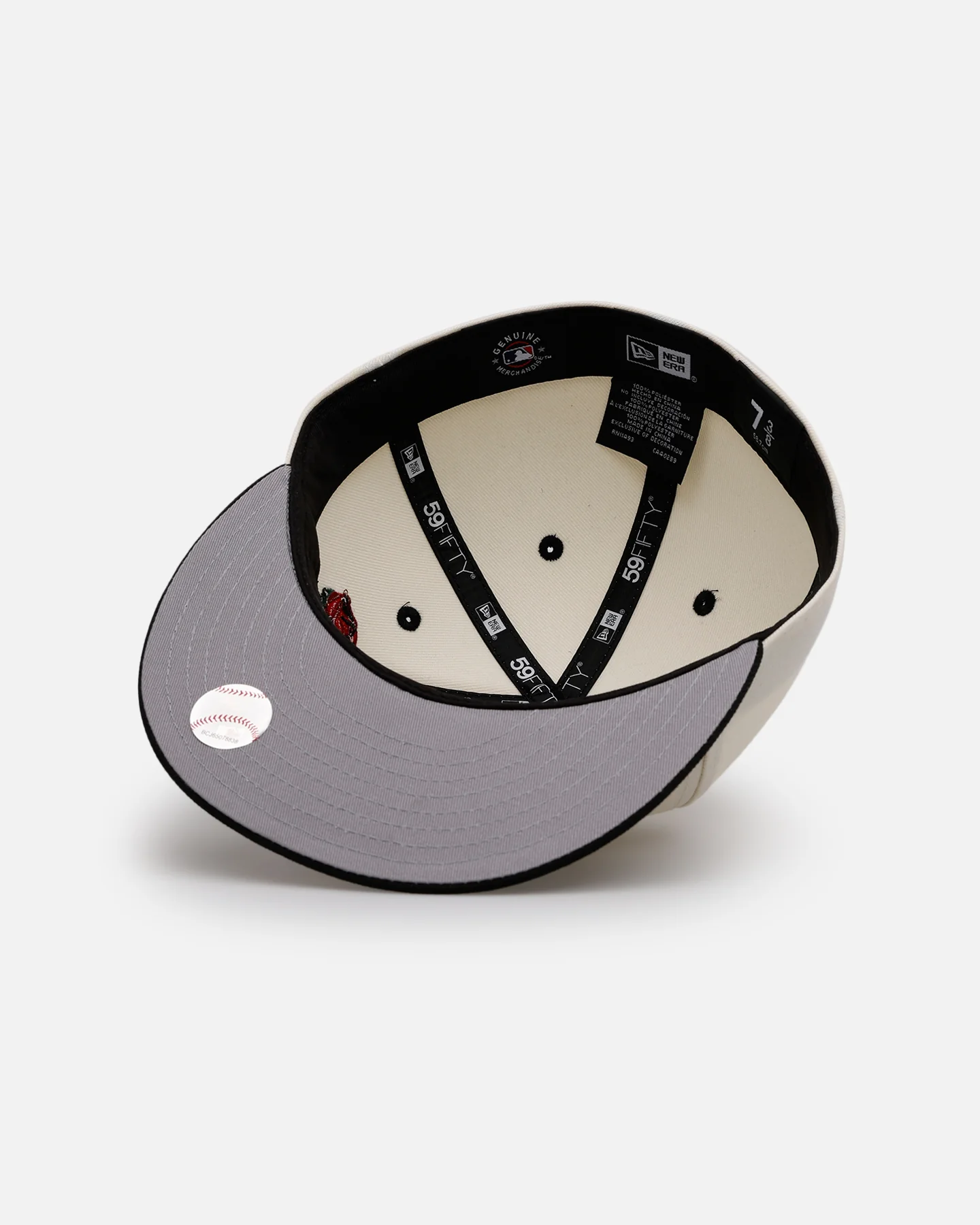 New Era Los Angeles Dodgers 'Chrome Black Roses' 59FIFTY Fitted Chrome/Black - Image 6