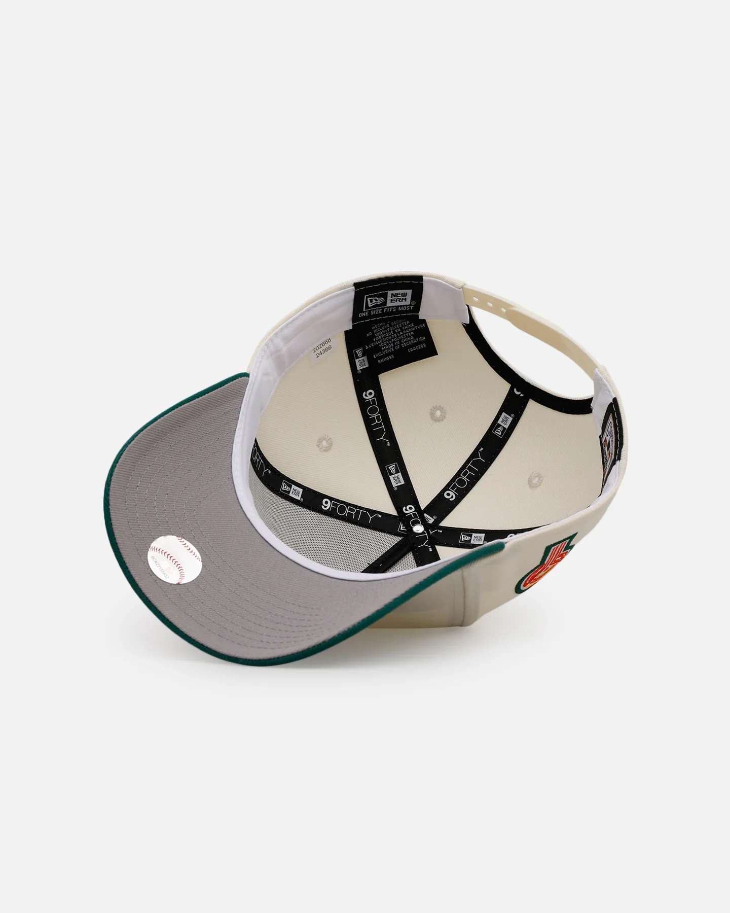 New Era Los Angeles Dodgers 'Citrus' 9FORTY A-Frame Snapback Chrome/Green/Orange - Image 6