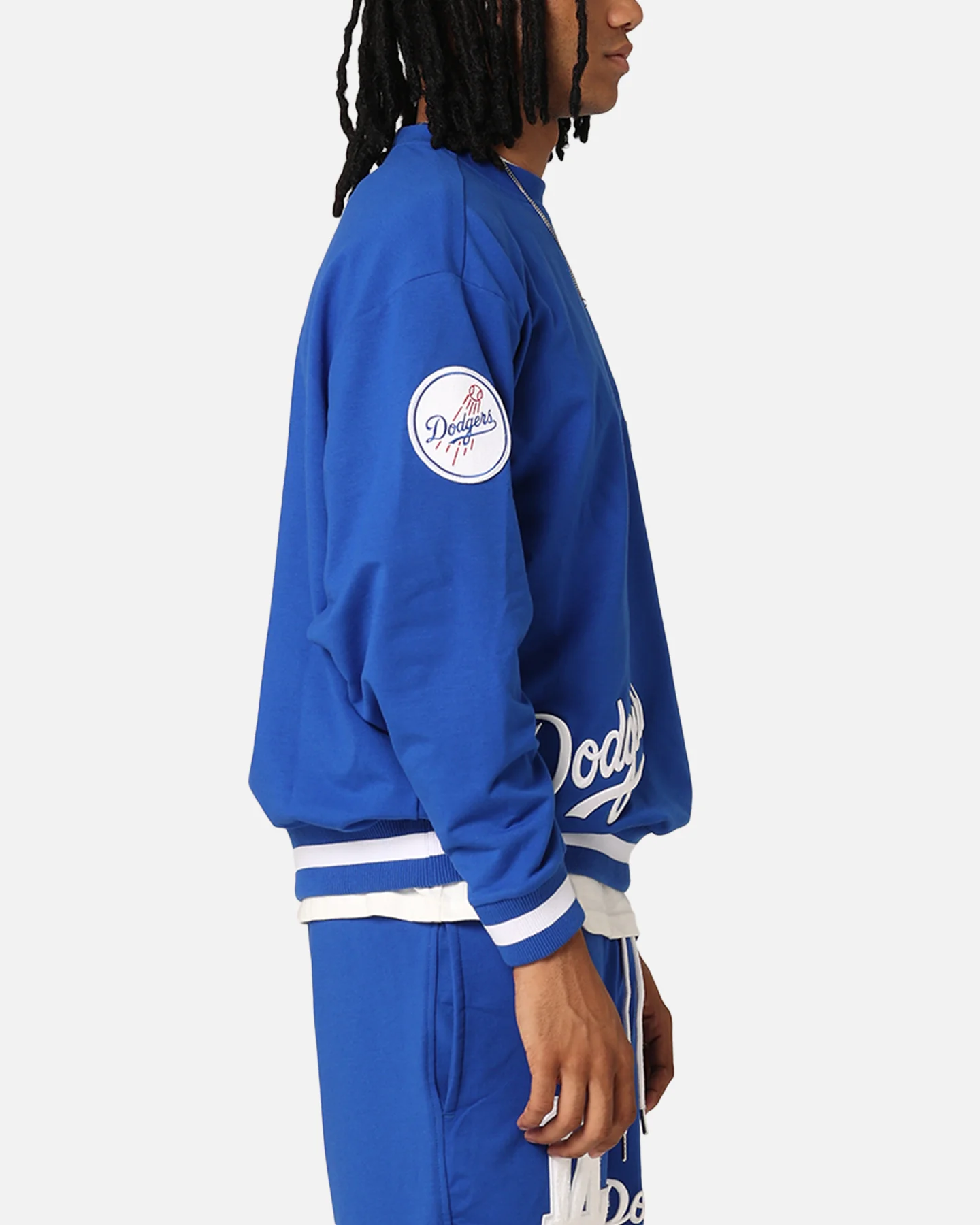 New Era Los Angeles Dodgers Sweater Bright Royal - Image 5