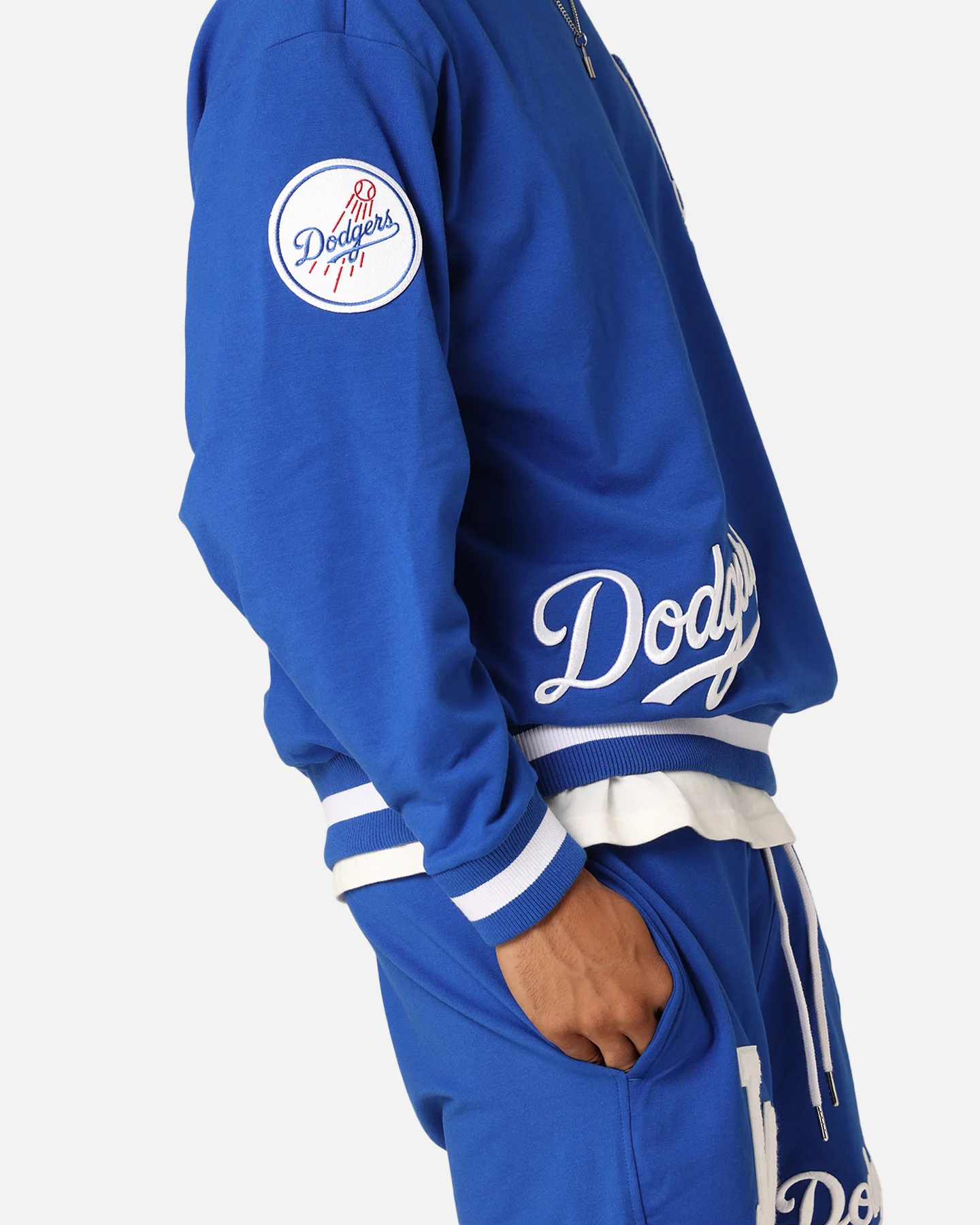 New Era Los Angeles Dodgers Sweater Bright Royal - Image 6