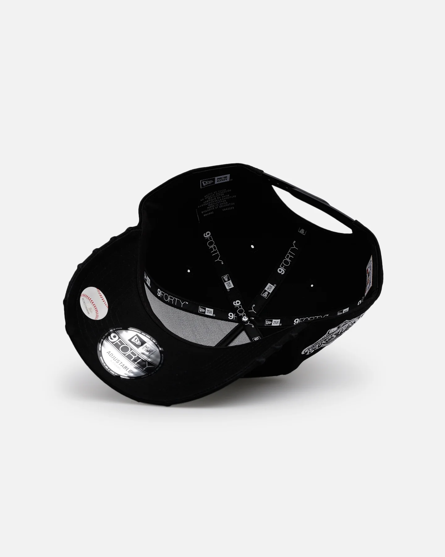 New Era Los Angeles Dodgers 'Dark Steel' 9FORTY A-Frame Snapback Black/Grey - Image 7