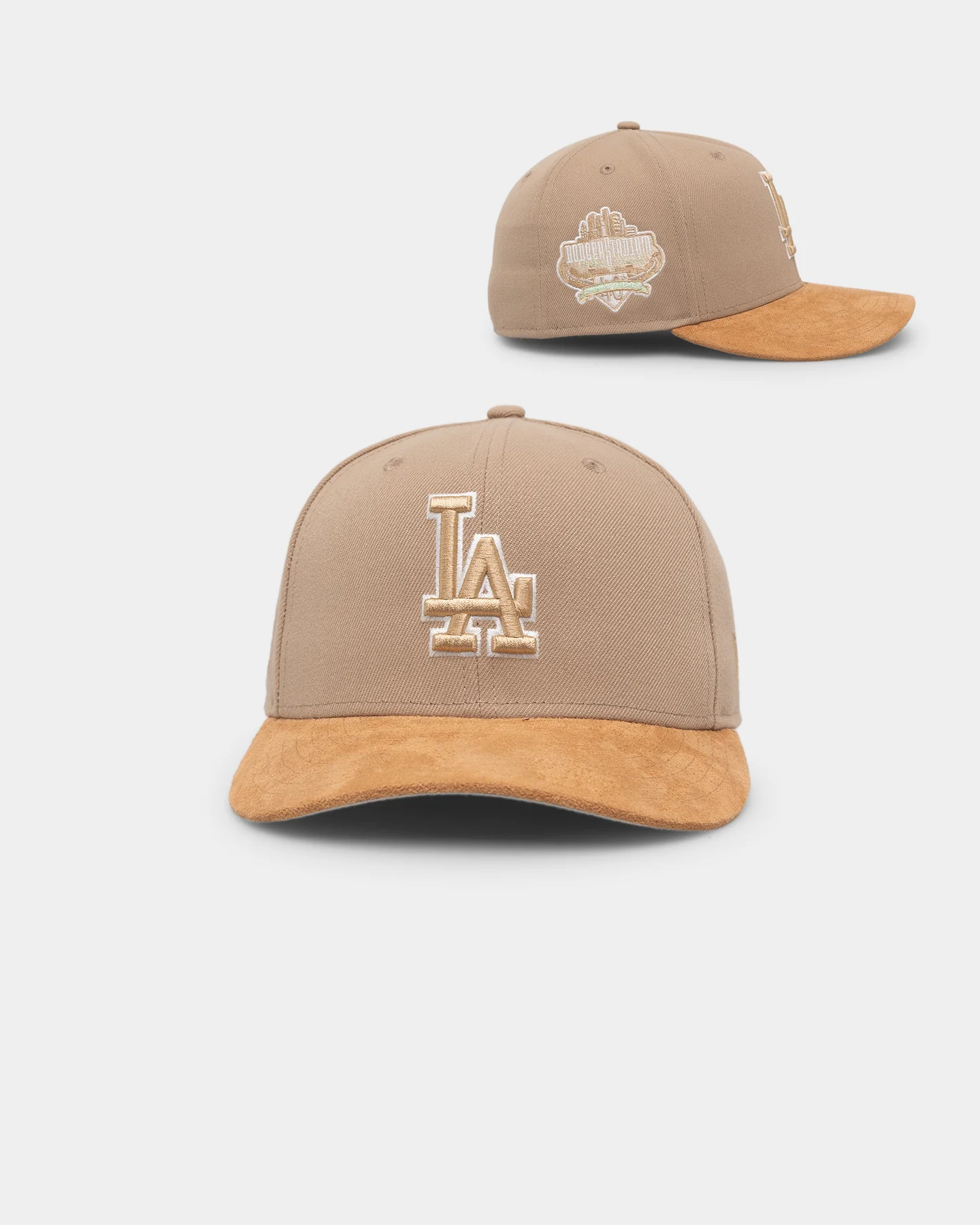 New Era Los Angeles Dodgers 'Desert Suede' 59FIFTY Fitted Camel/Wheat