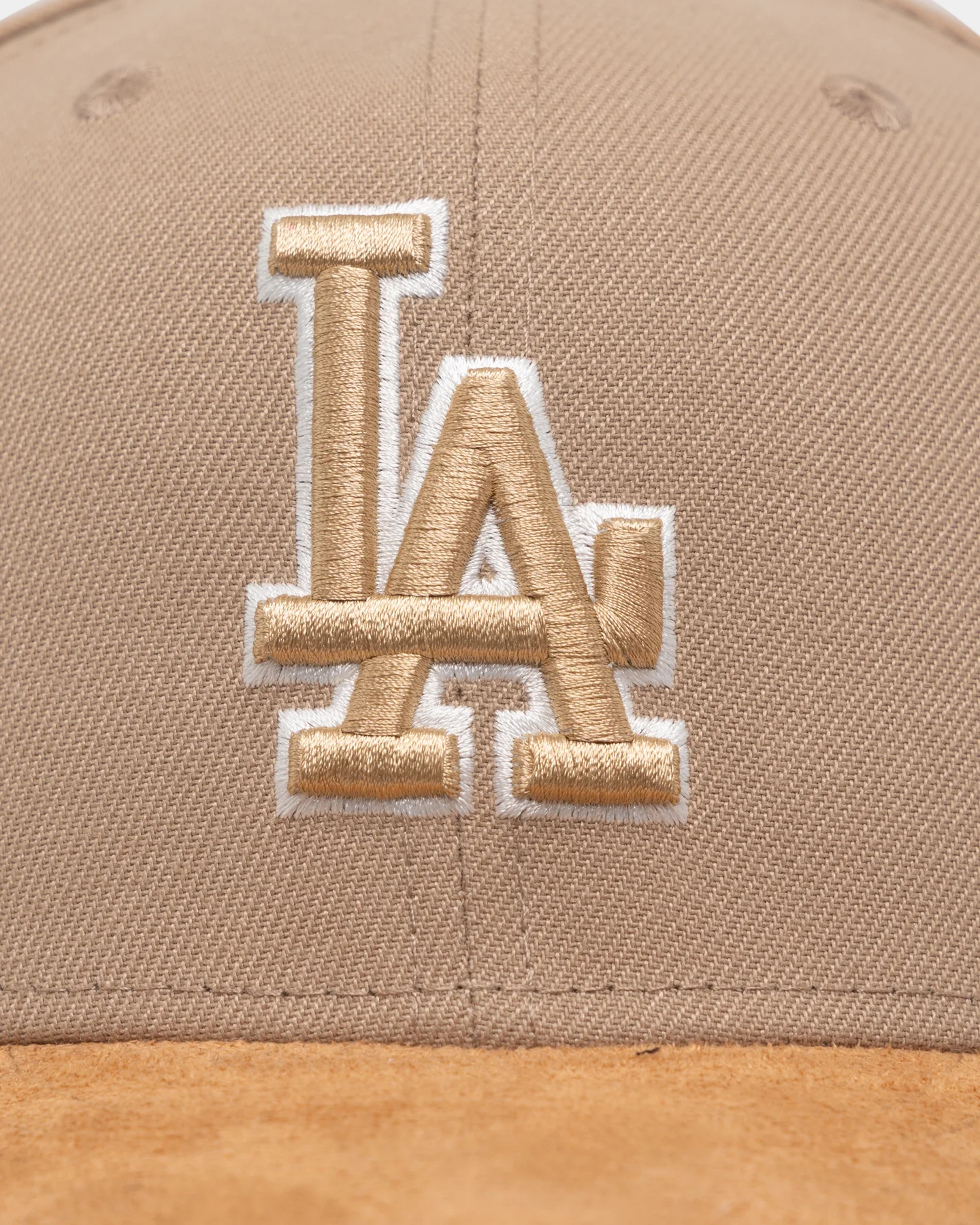 New Era Los Angeles Dodgers 'Desert Suede' 59FIFTY Fitted Camel/Wheat - Image 5