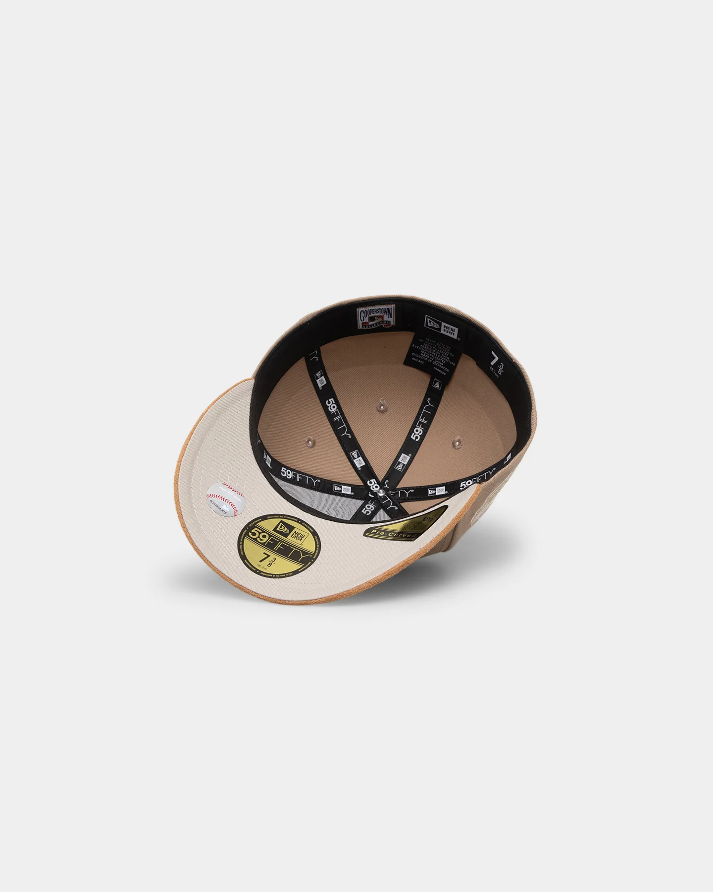 New Era Los Angeles Dodgers 'Desert Suede' 59FIFTY Fitted Camel/Wheat - Image 6