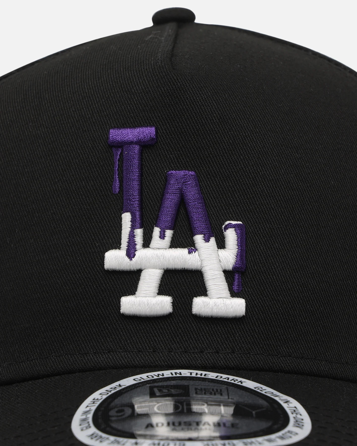 New Era Los Angeles Dodgers 'Drip 3.0' 9FORTY A-Frame Snapback Black - Image 6
