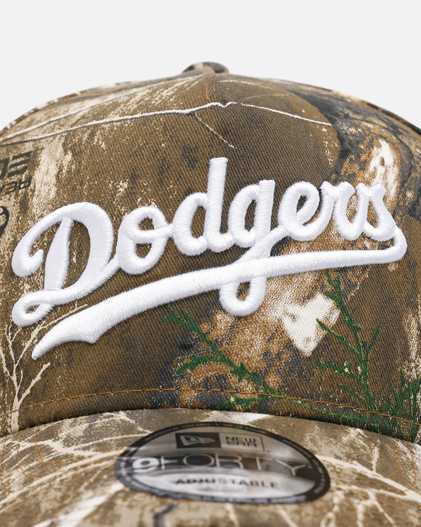 New Era Los Angeles Dodgers 'Great Outdoors Part II' 9FORTY A-Frame Snapback Real Tree Camo - Image 5