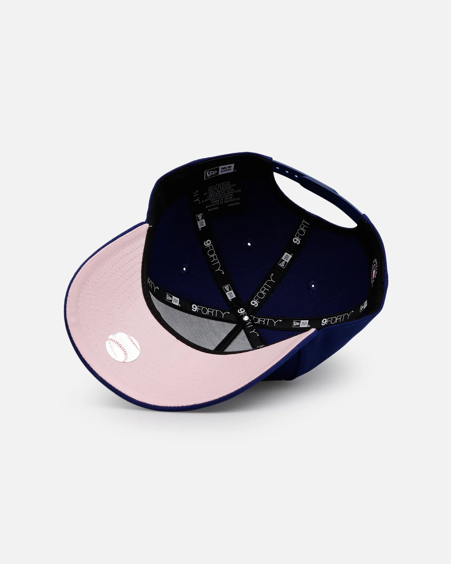 New Era Los Angeles Dodgers 'Team Color Hearts' 9FORTY A-Frame Snapback Blue - Image 6