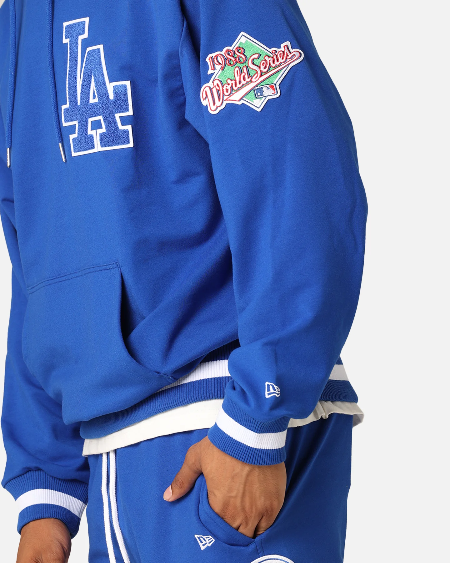 New Era Los Angeles Dodgers Hoodie Bright Royal - Image 7