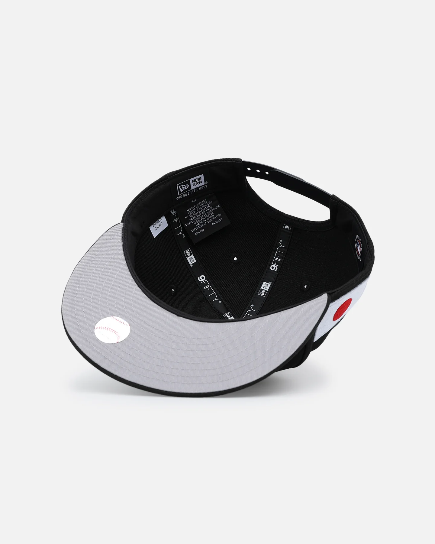 New Era Los Angeles Dodgers 'Japan Pack' 9FIFTY Snapback Black/White - Image 6