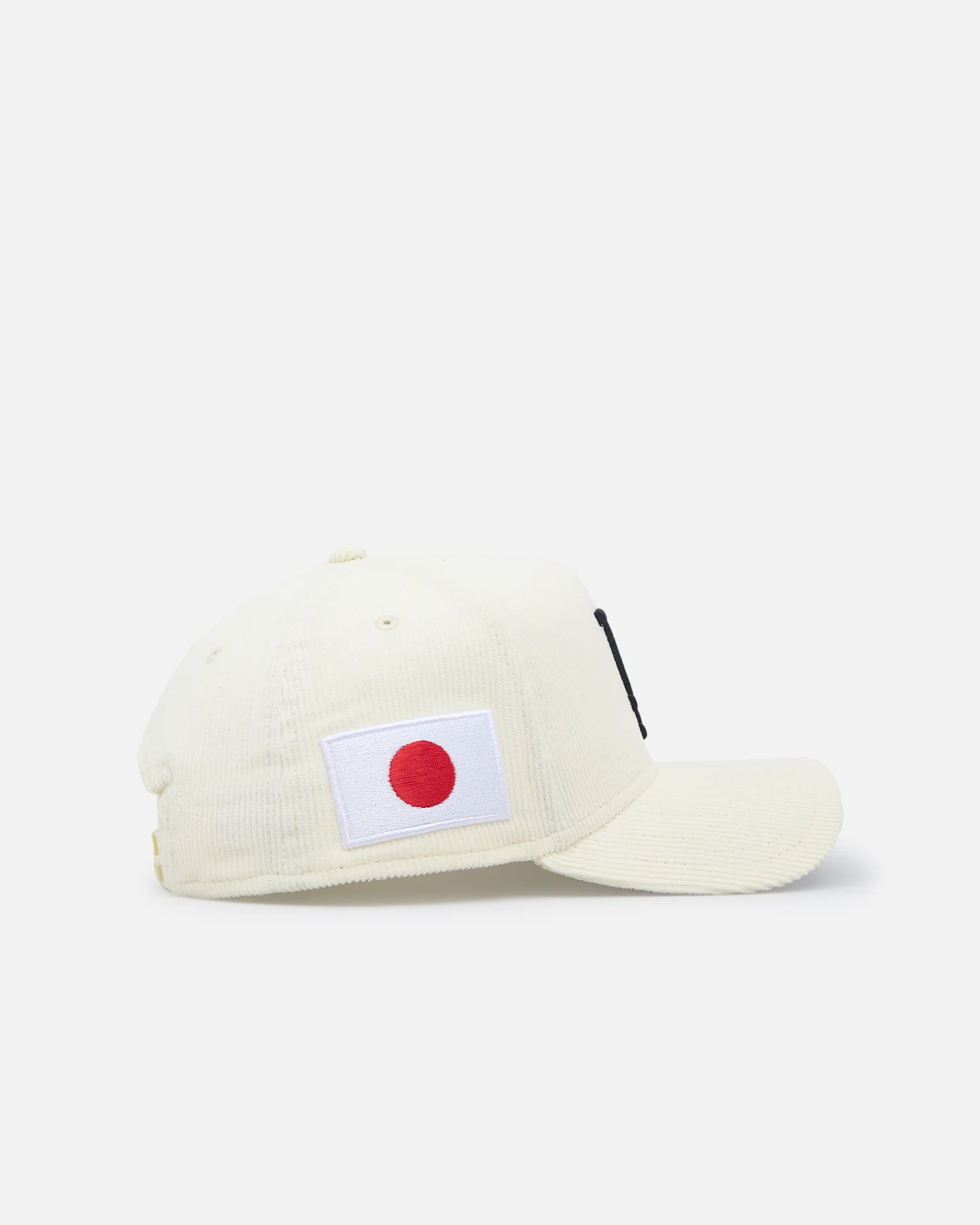 New Era Los Angeles Dodgers "Japan Pack" 9FORTY A-Frame Corduroy Snapback Chrome/Black - Image 4