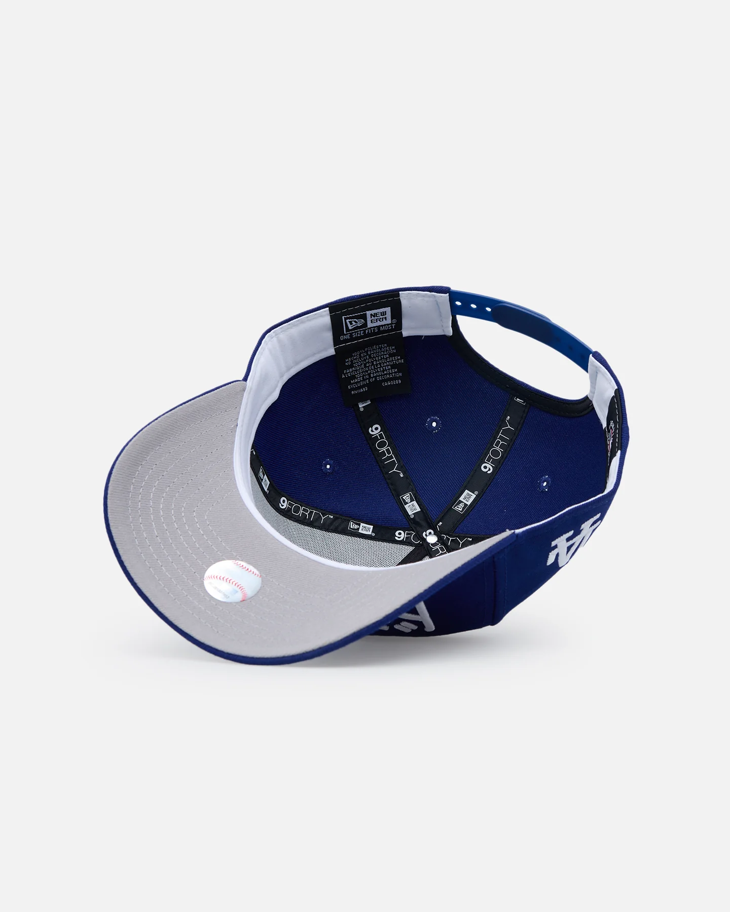 New Era Los Angeles Dodgers "Japan Pack" Kanji 9FORTY A-Frame Snapback Blue - Image 6