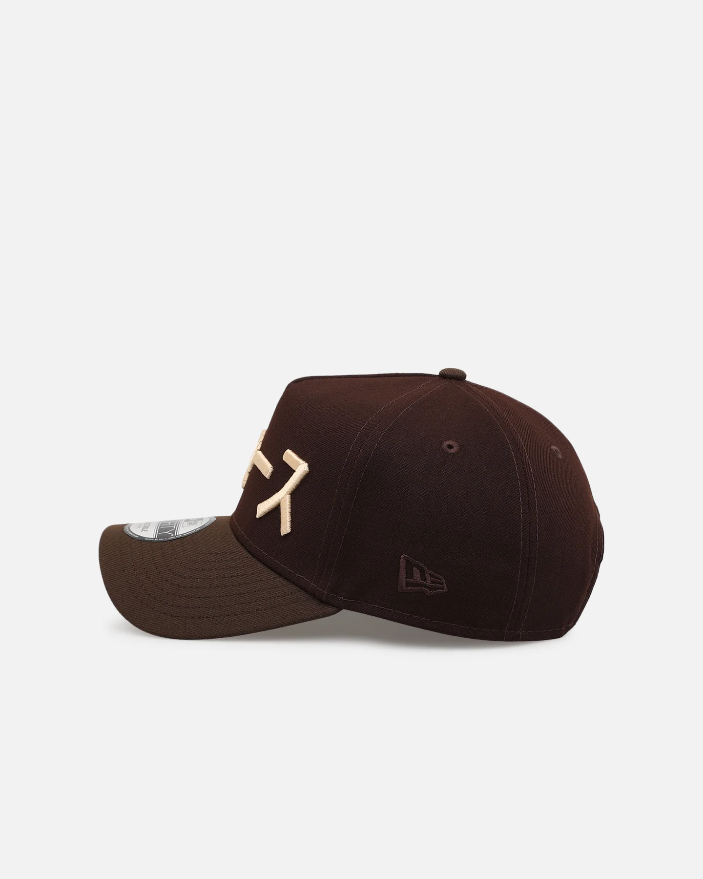 New Era Los Angeles Dodgers 'Japan Pack' Kanji 9FORTY A-Frame Snapback Brown - Image 4