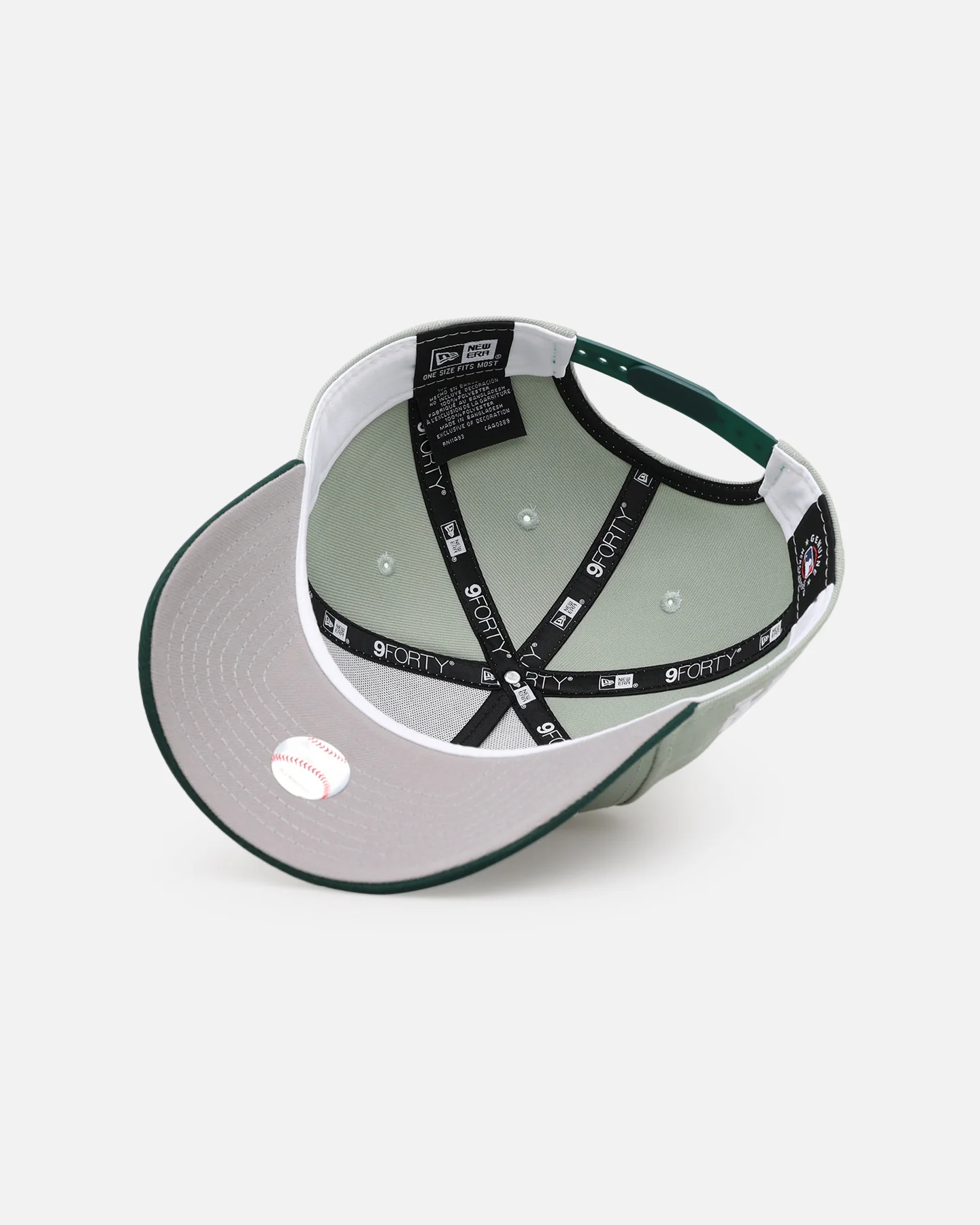 New Era Los Angeles Dodgers 'Japan Pack' Kanji 9FORTY A-Frame Snapback Green - Image 6