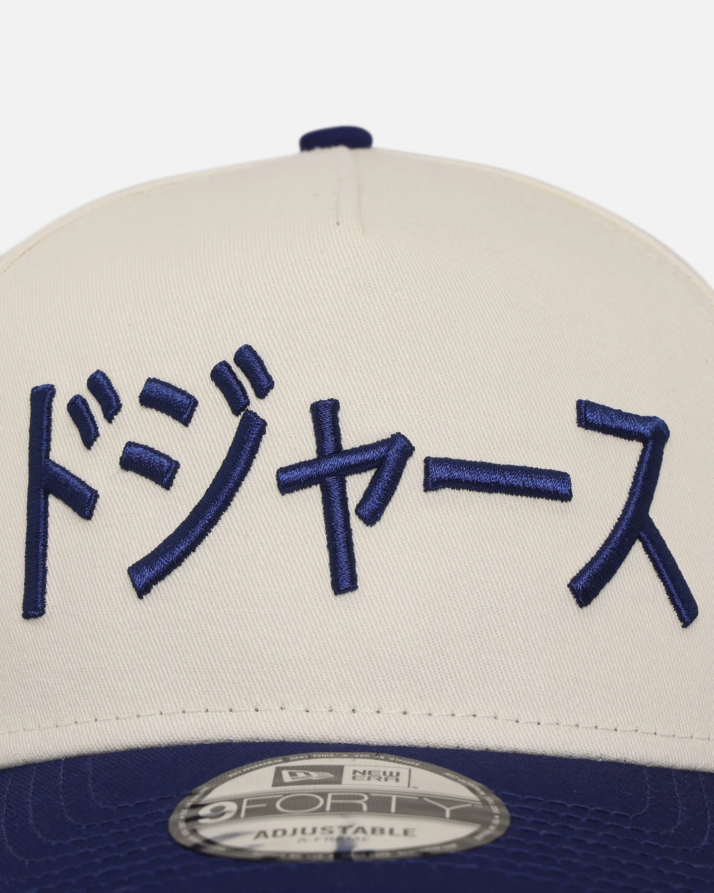 New Era Los Angeles Dodgers "Japan Pack" Katakana 9FORTY A-Frame Snapback White - Image 5