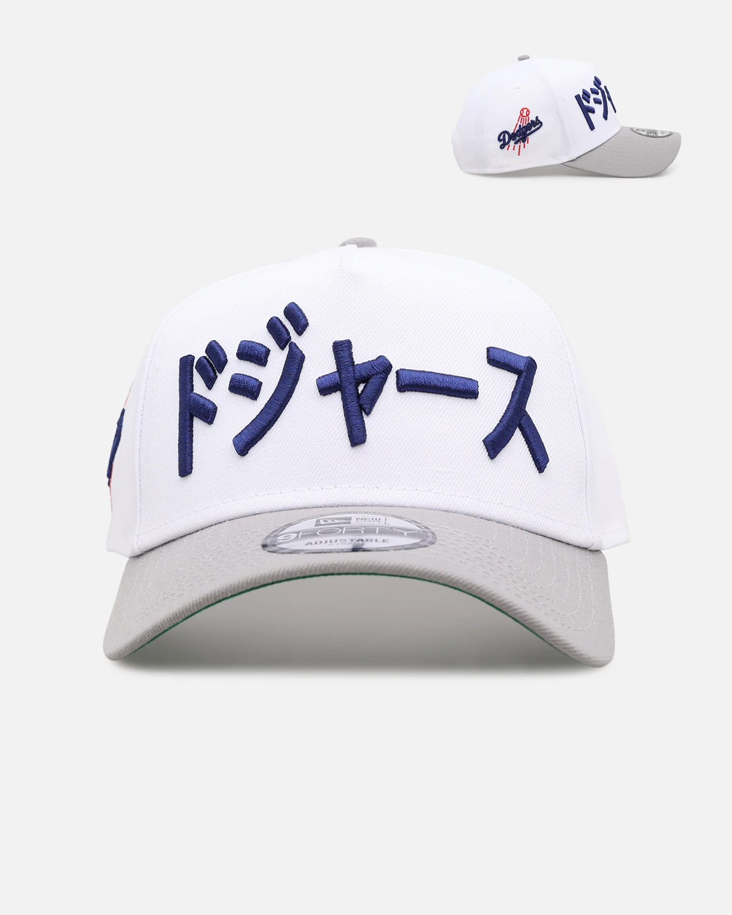New Era Los Angeles Dodgers 'Japan Pack' Kanji 9FORTY A-Frame Snapback White/Grey