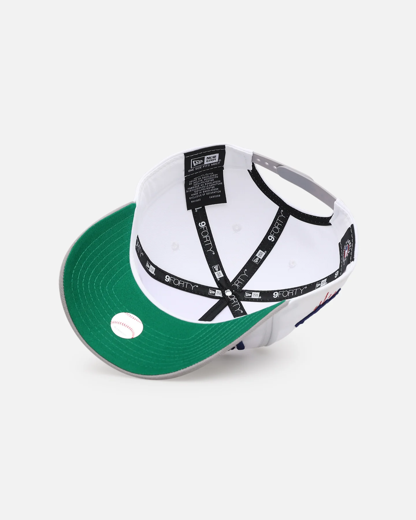 New Era Los Angeles Dodgers 'Japan Pack' Kanji 9FORTY A-Frame Snapback White/Grey - Image 6