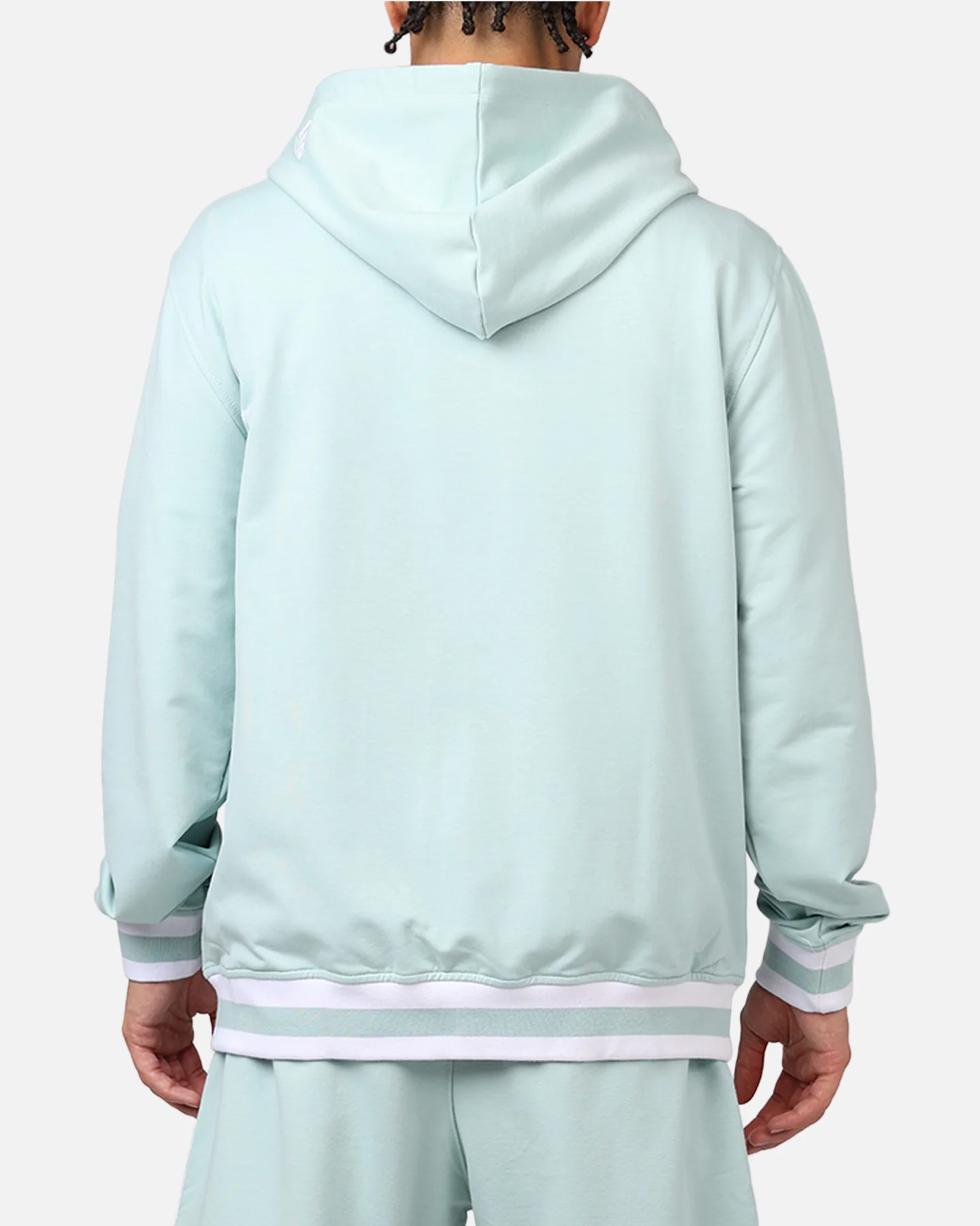 New Era Los Angeles Dodgers 'Logo Select Mint' Full Zip Hoodie Mint/White - Image 2